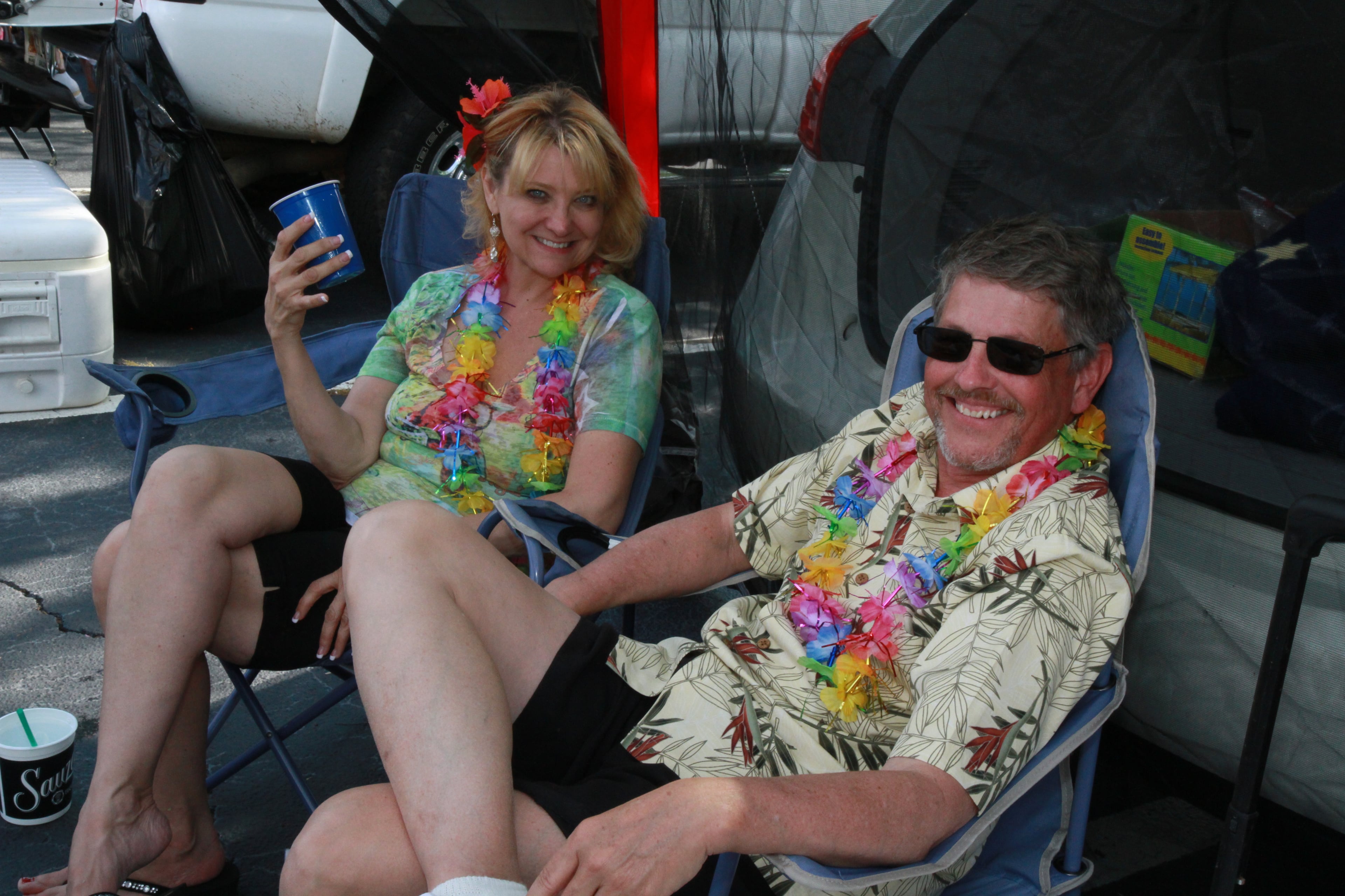 Here are some more photos from the Jimmy Buffett fans at the singer's Atlanta concert.