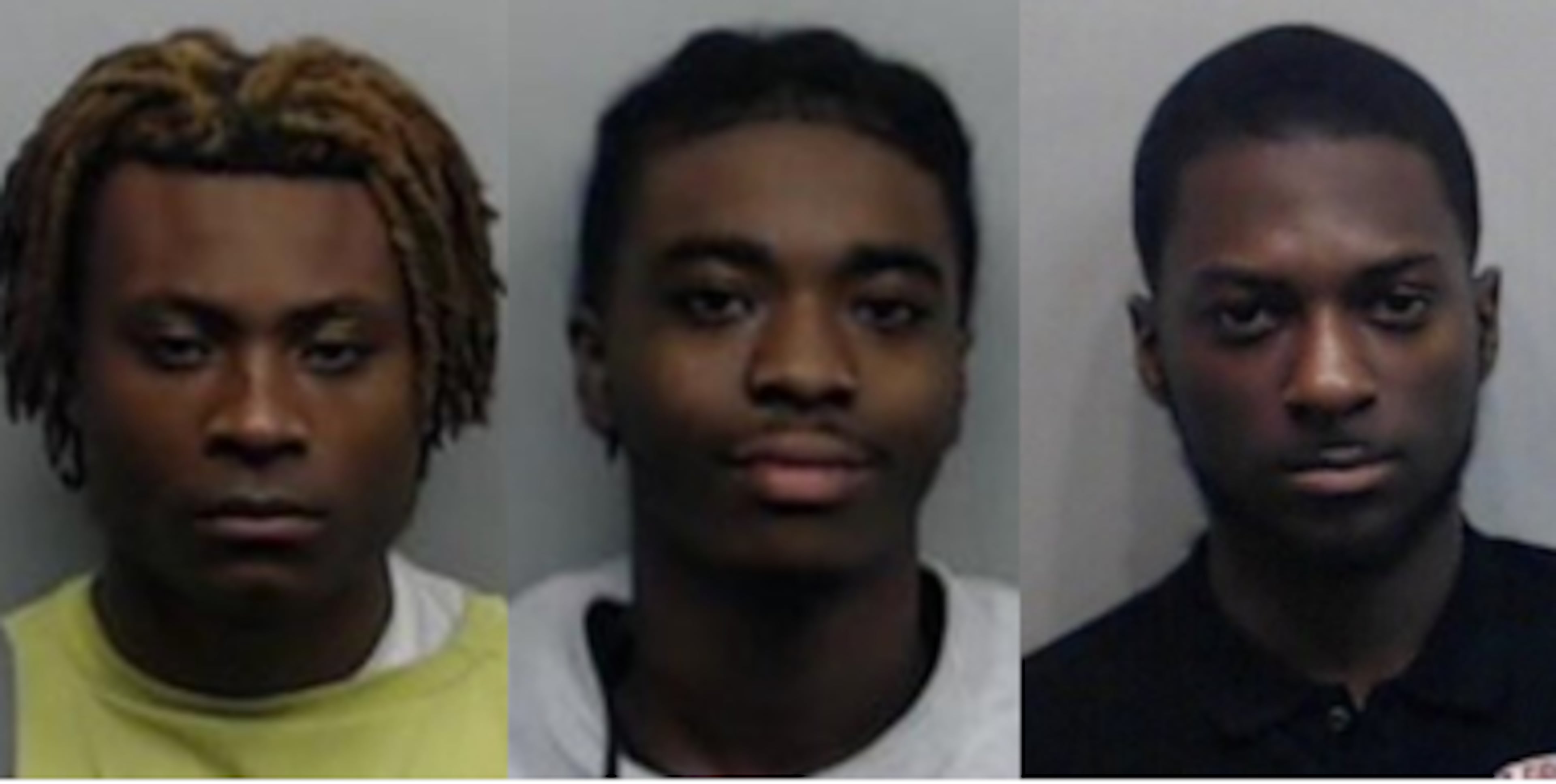 Mark Spencer (from left), Lil’ Che Stafford, Fredrick Clark