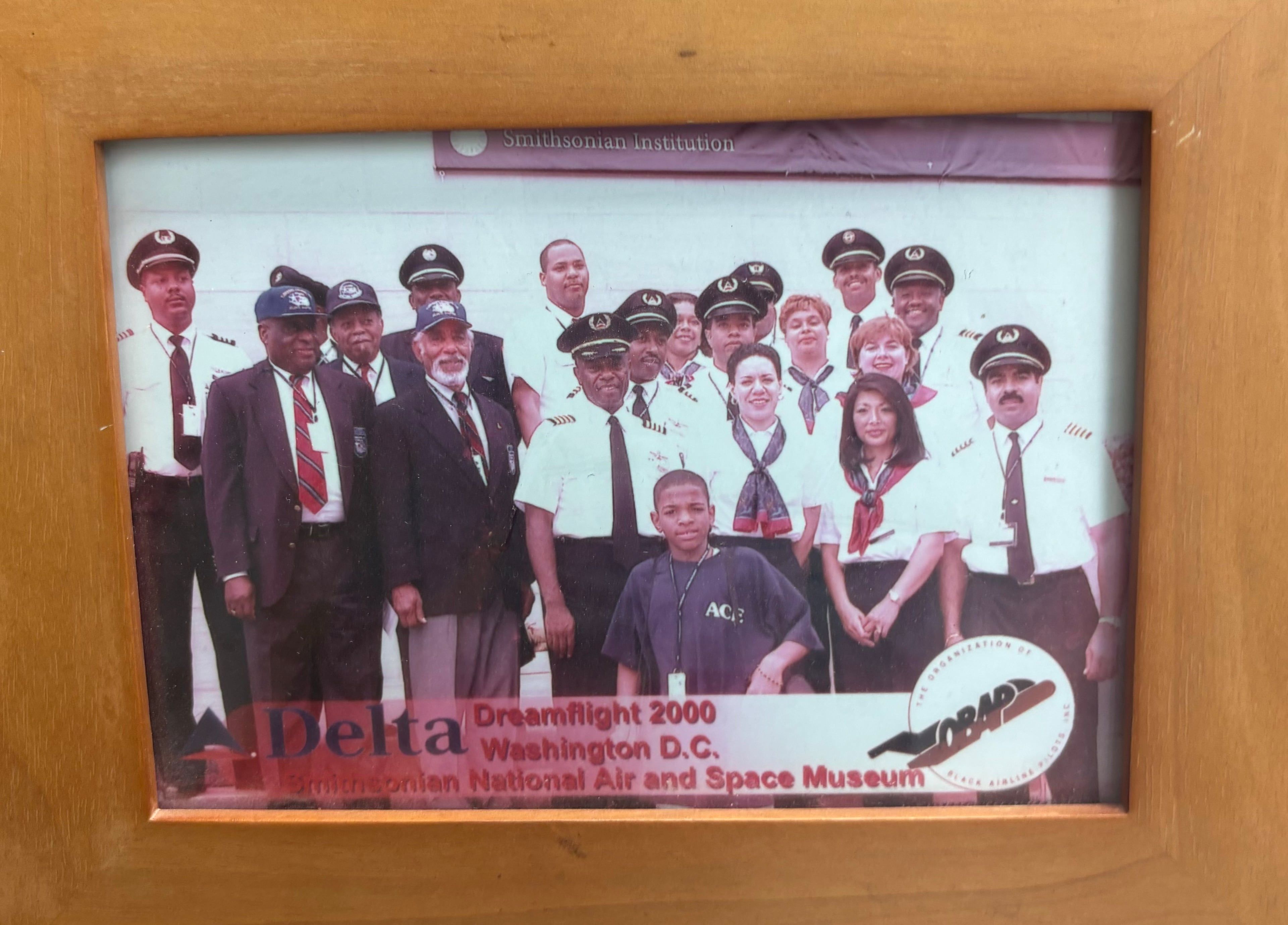 Kyle Foley was a student on the first Delta Dream Flight trip, in July 2000. (Courtesy of Kyle Foley)