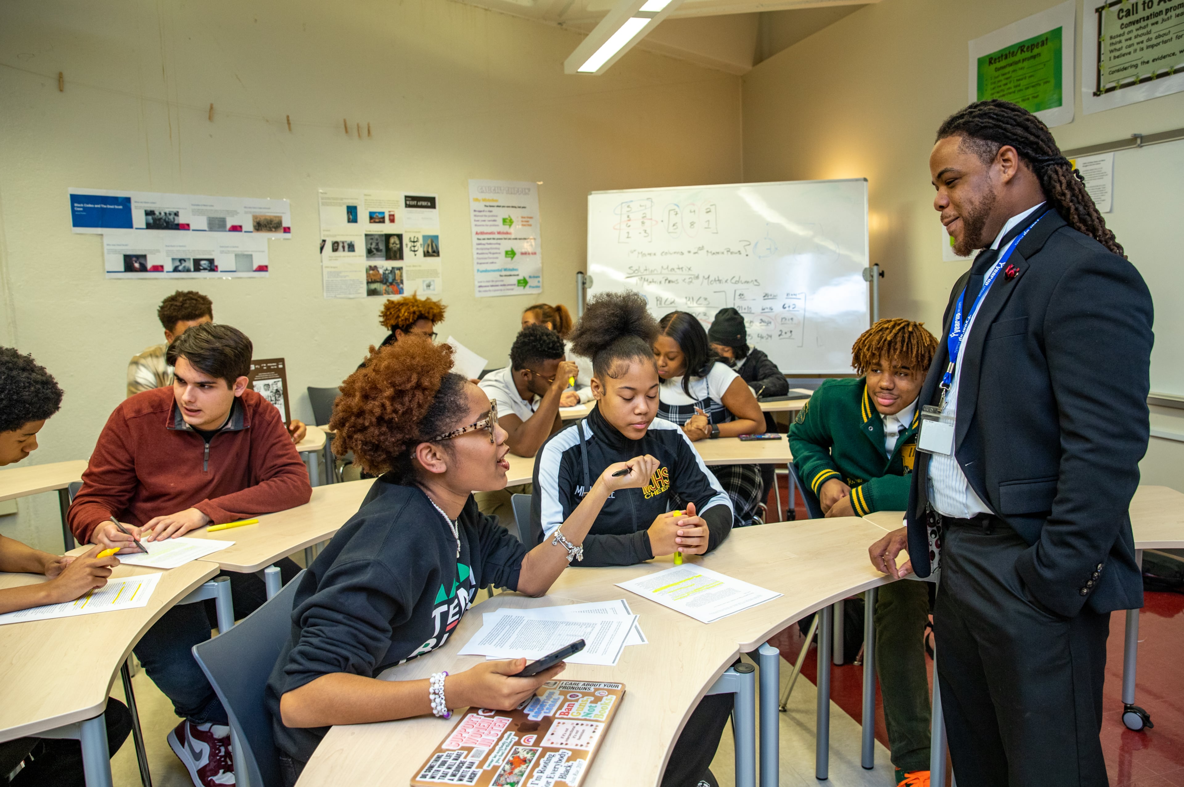 AP African American Studies class in Atlanta Public Schools