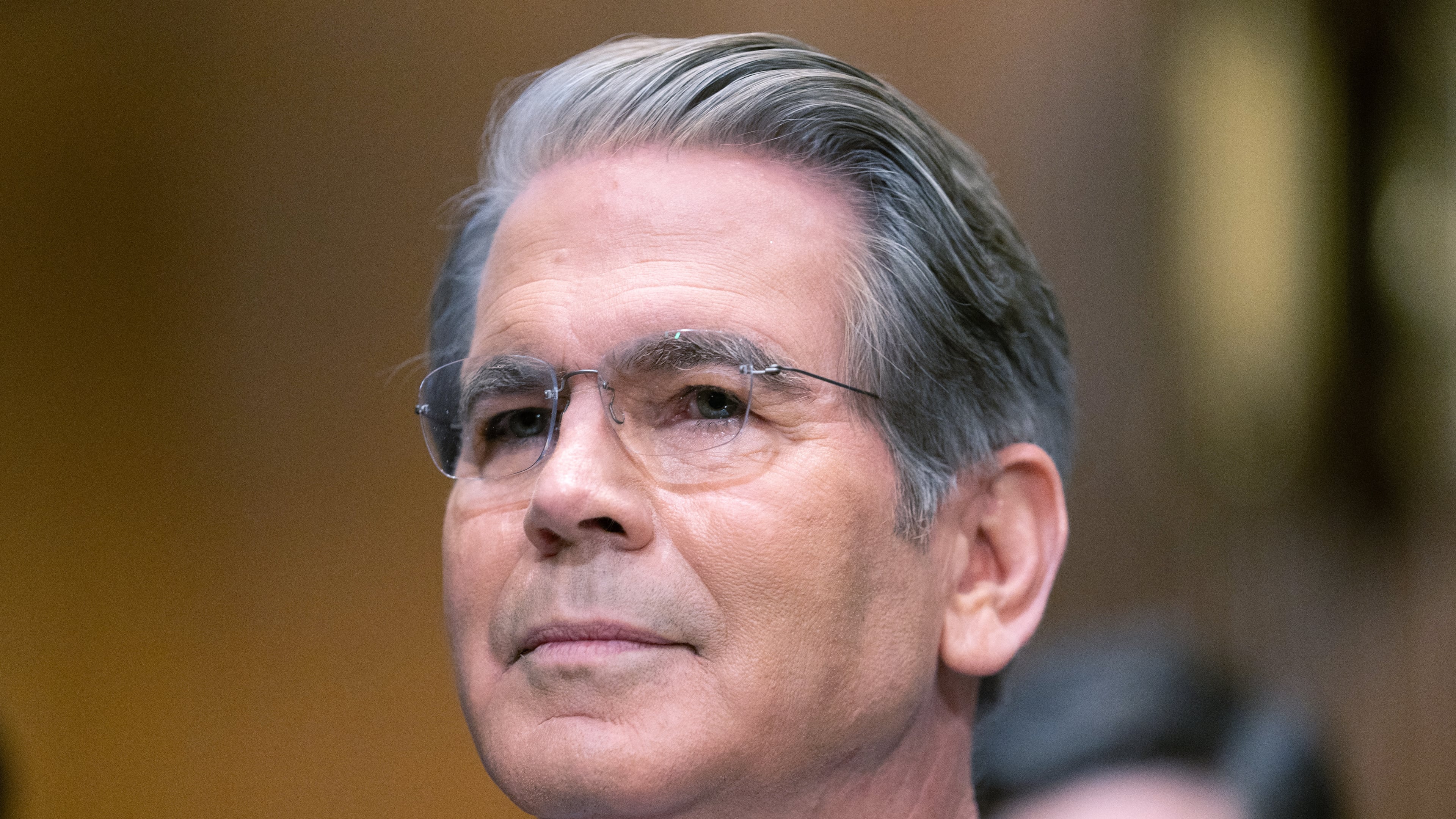Treasury Secretary Scott Bessent testifies before the Senate Committee on Finance, Wednesday, June 3, 2026 in Washington. (AP Photo/Allison Robbert)