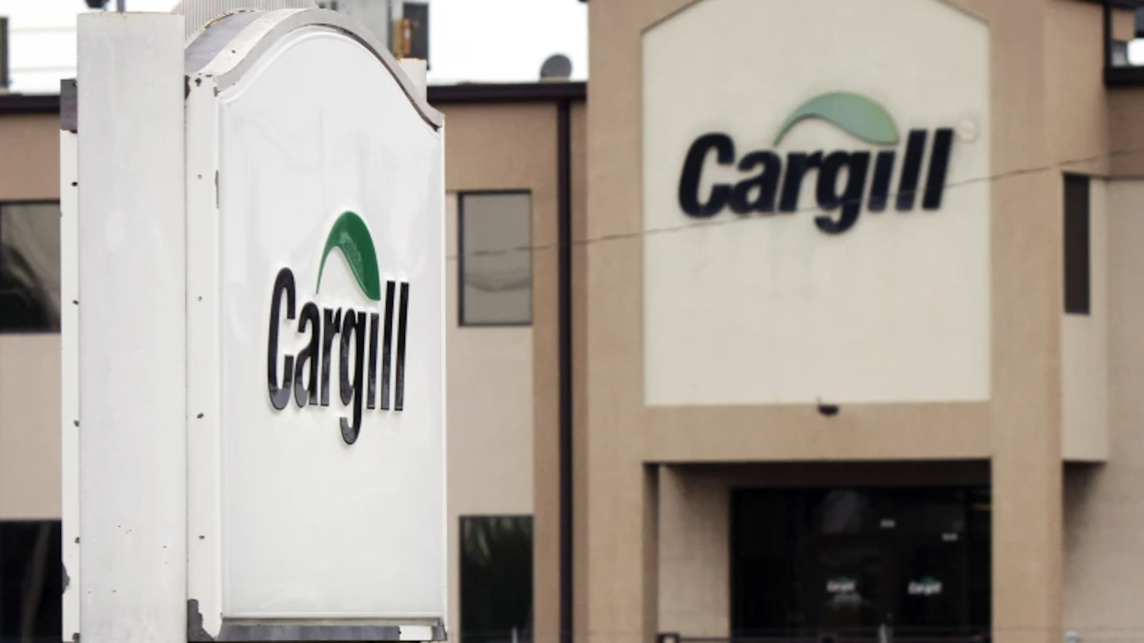 This is a file photo of Cargill's turkey processing plant in Springdale, Ark.