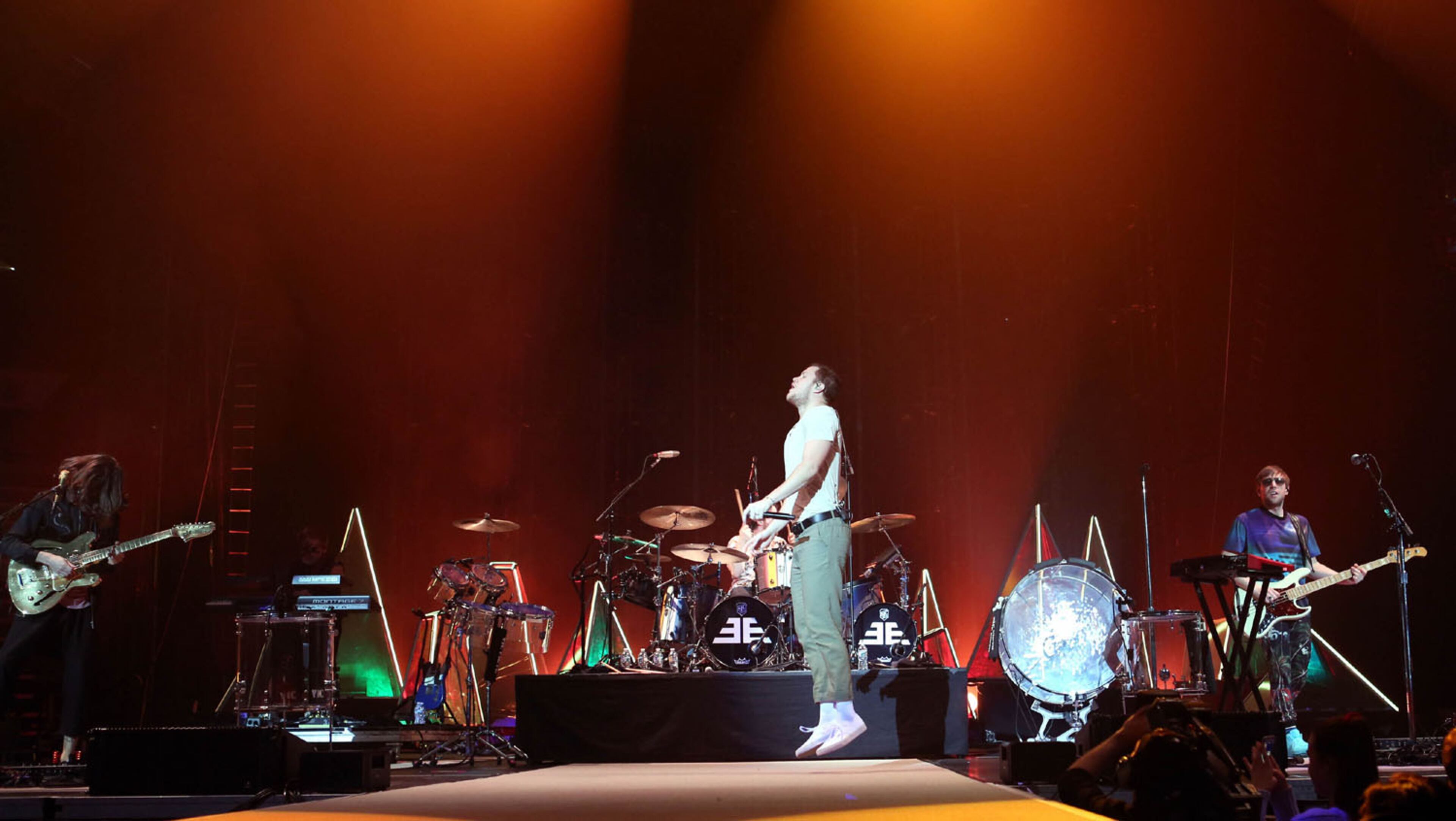 Imagine Dragons brought their enrgized Evolve Tour to sold out Philips Arena on Tuesday, November 7, 2017. Opening acts Grouplove and K. Flay got the night off to a rocking start.Robb Cohen Photography & Video /RobbsPhotos.com