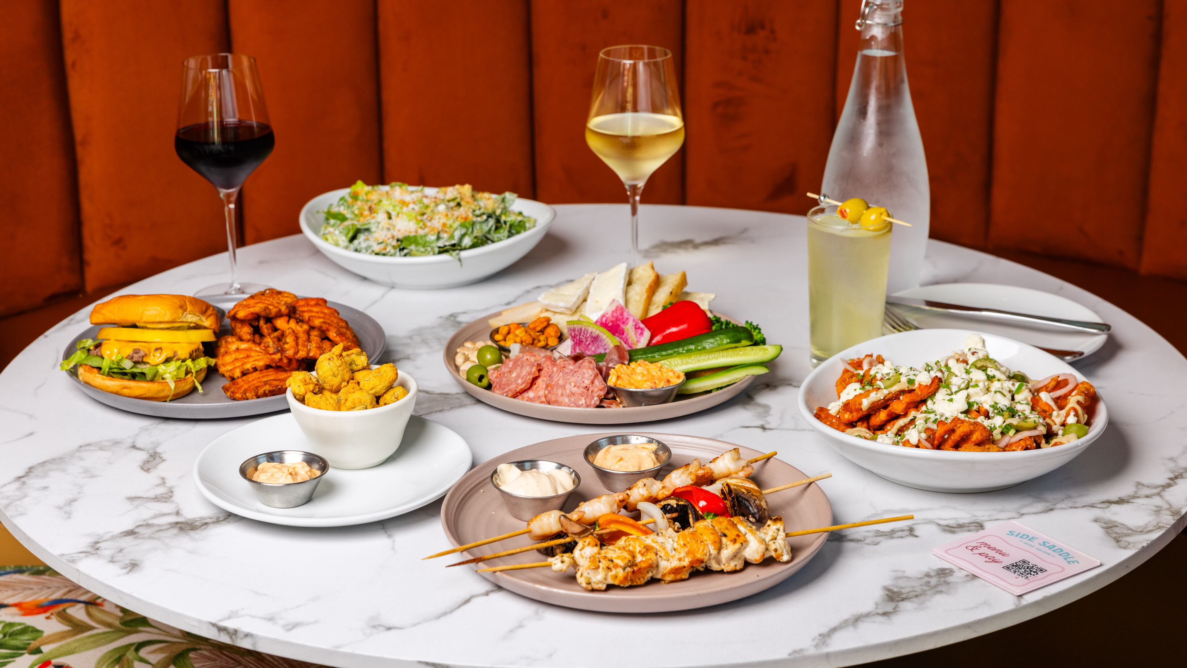 Side Saddle Wine Saloon offers a selection of food and wine in the Boulevard Heights neighborhood. (Rebecca Carmen/Courtesy of Side Saddle Wine Saloon)