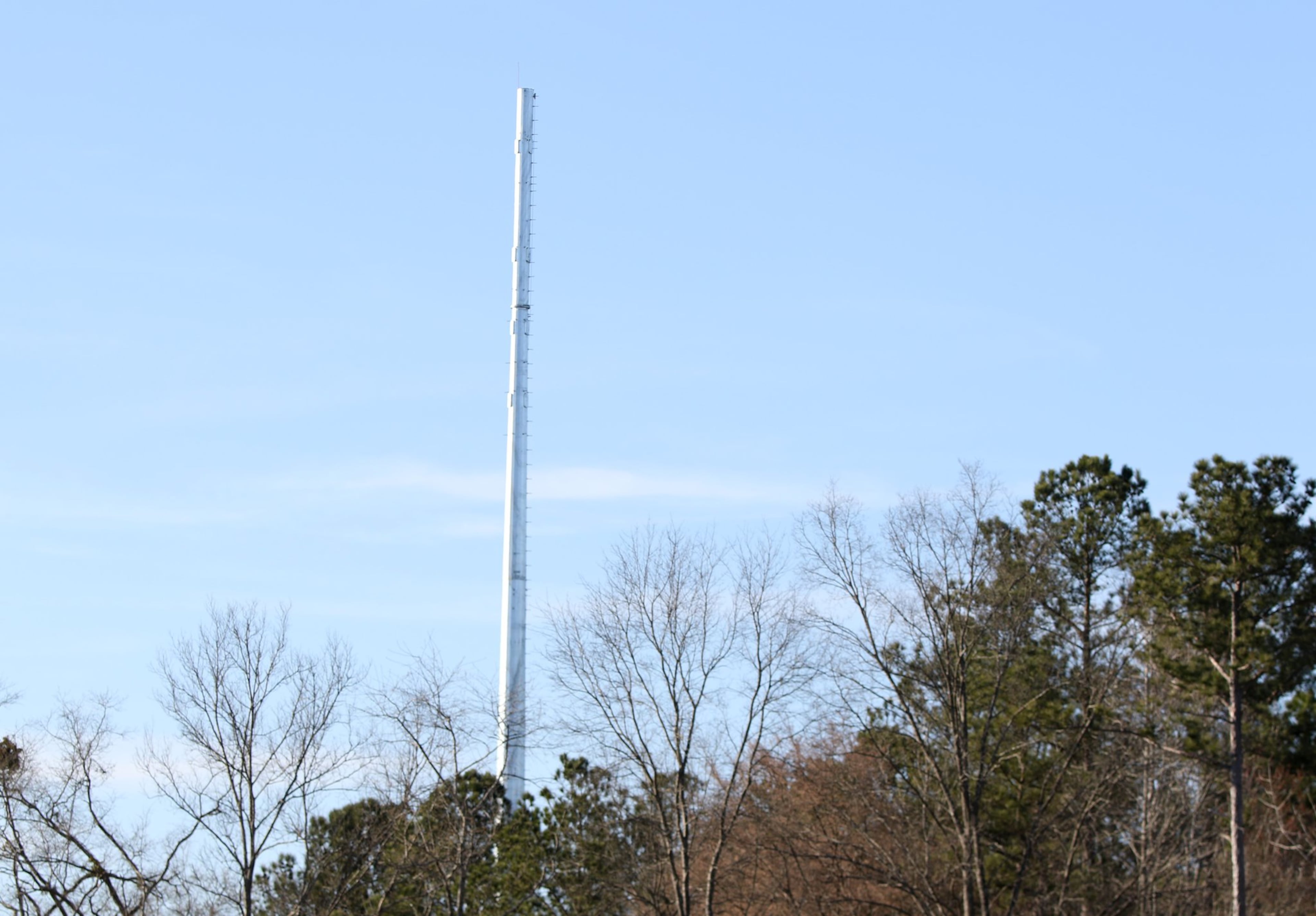 3/6/19 - Stonecrest - A cell tower in Stonecrest, Georgia on Wednesday, March 6, 2019. EMILY HANEY / emily.haney@ajc.com