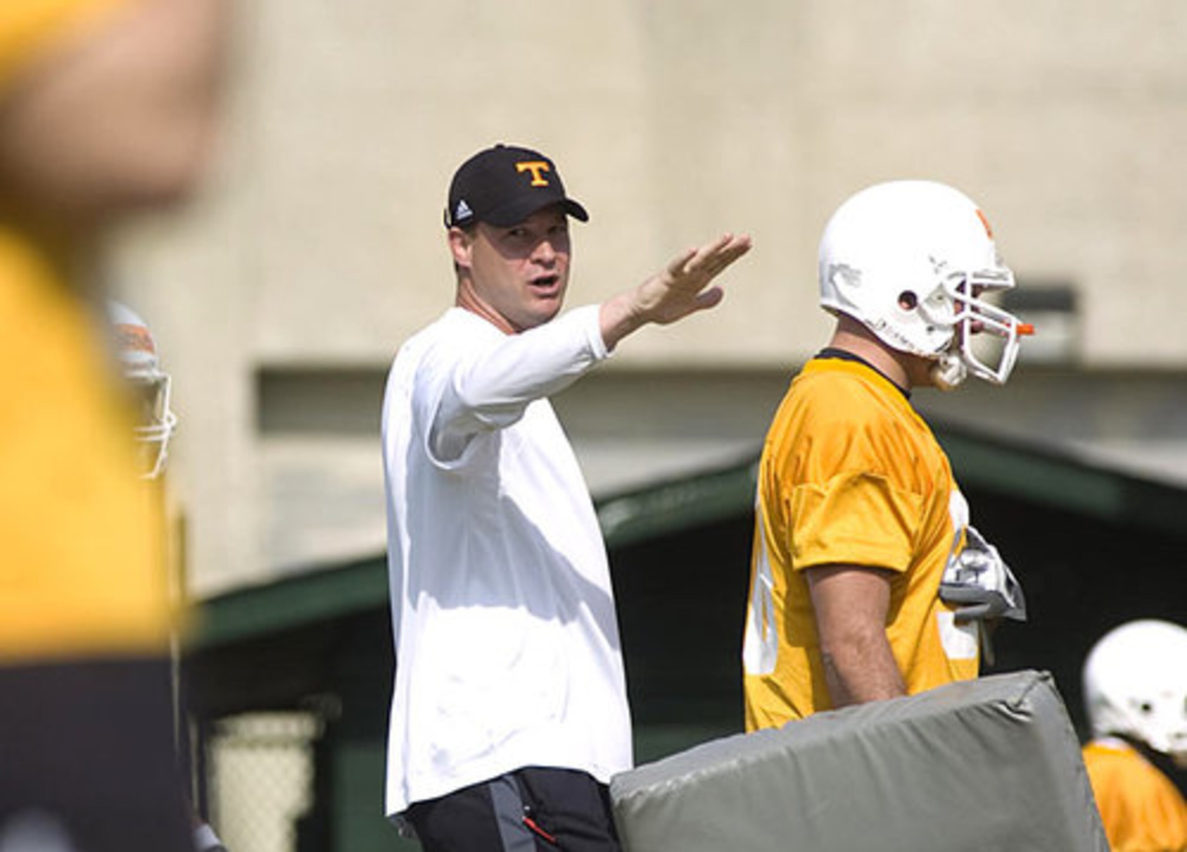 The 2009 spring practice at Tennessee's Haslam Field was the first since 1991 not under the direction of longtime Vols coach Phillip Fulmer, who led the Vols from 1992-2008, exiting Tennessee with a career 152-52 record.