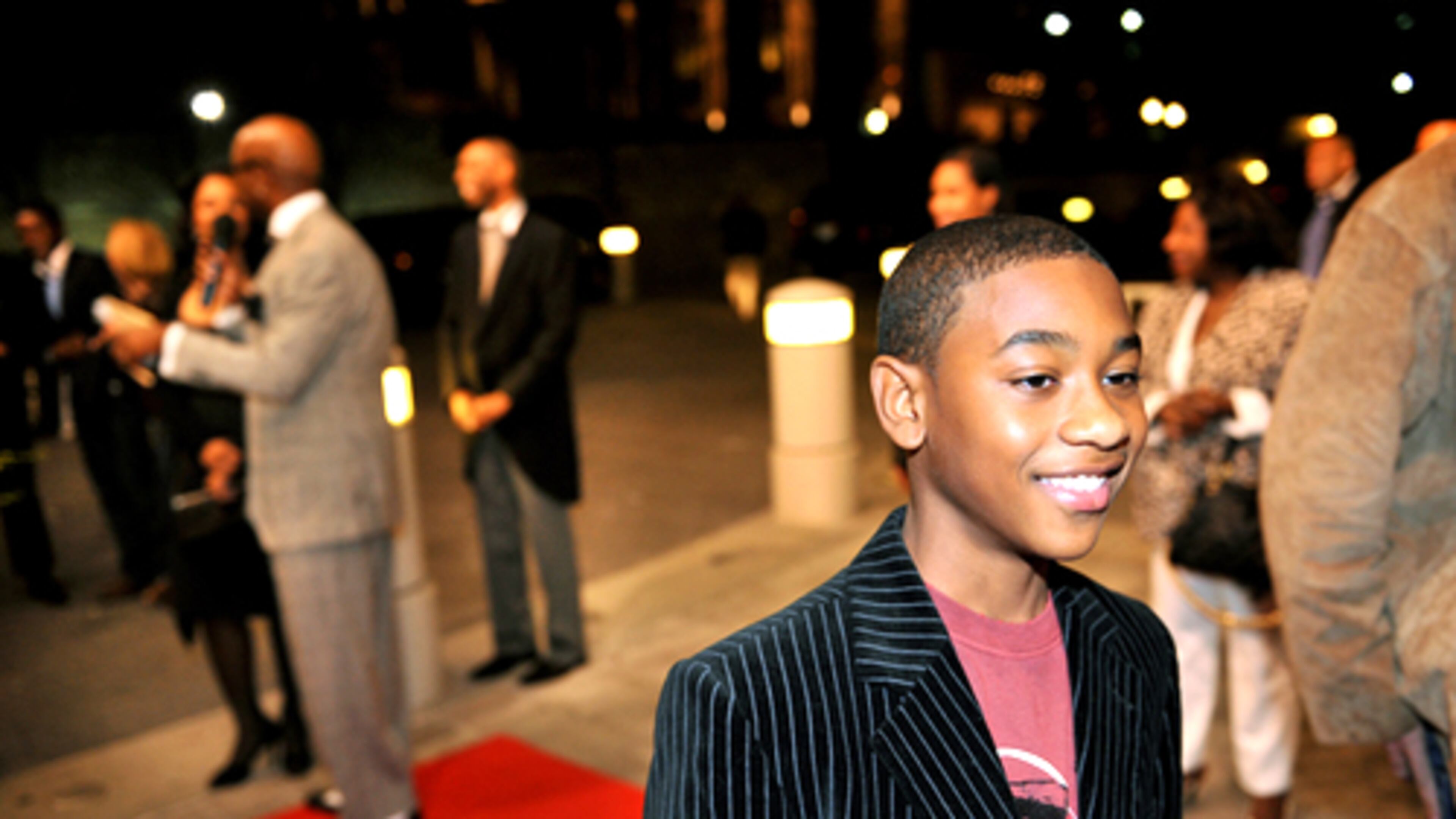 Acworth resident Justin Martin plays Travis in a 2008 movie version of "Raisin" directed by True Colors founder Kenny Leon. File photo