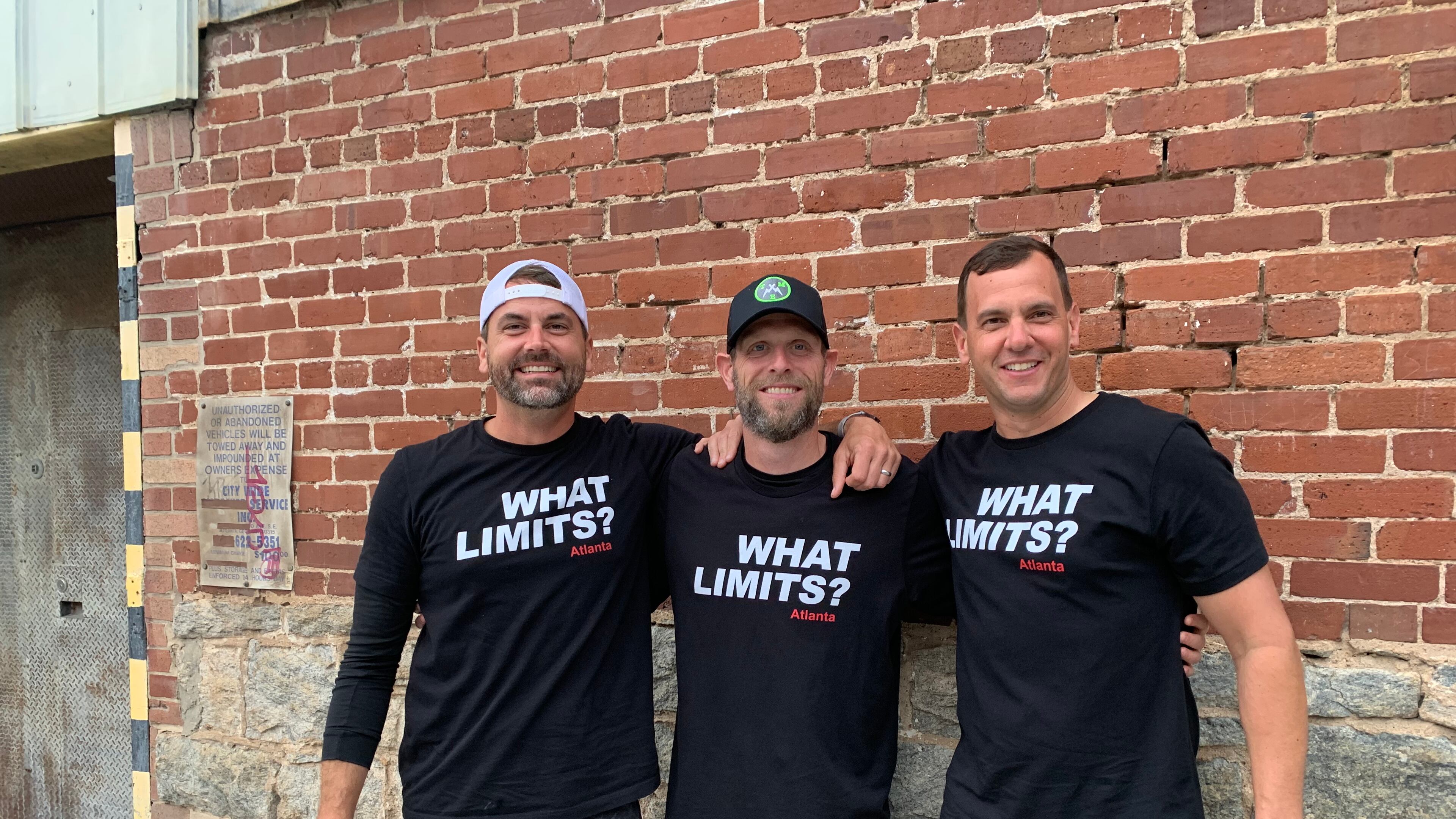 Founders of ThunderMeet Endurance after a run with Georgia Works. (L-R: Jon Lacy, Nate Rozell and Jack Johnson).
