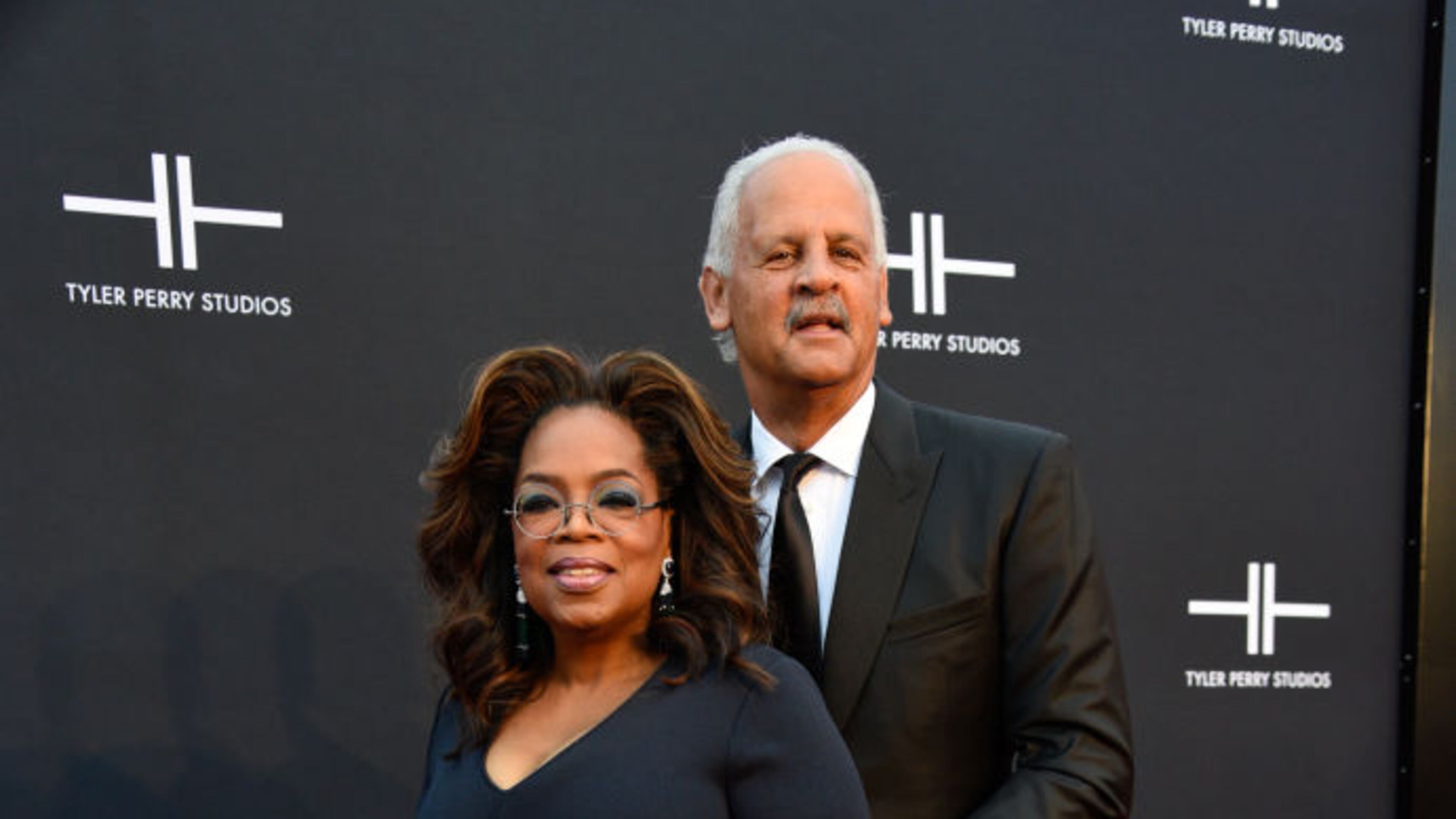 ATLANTA, GEORGIA - OCTOBER 05: Oprah Winfrey and Stedman Graham attend Tyler Perry Studios grand opening gala at Tyler Perry Studios on October 05, 2019 in Atlanta, Georgia. (Photo by Paul R. Giunta/Getty Images)
