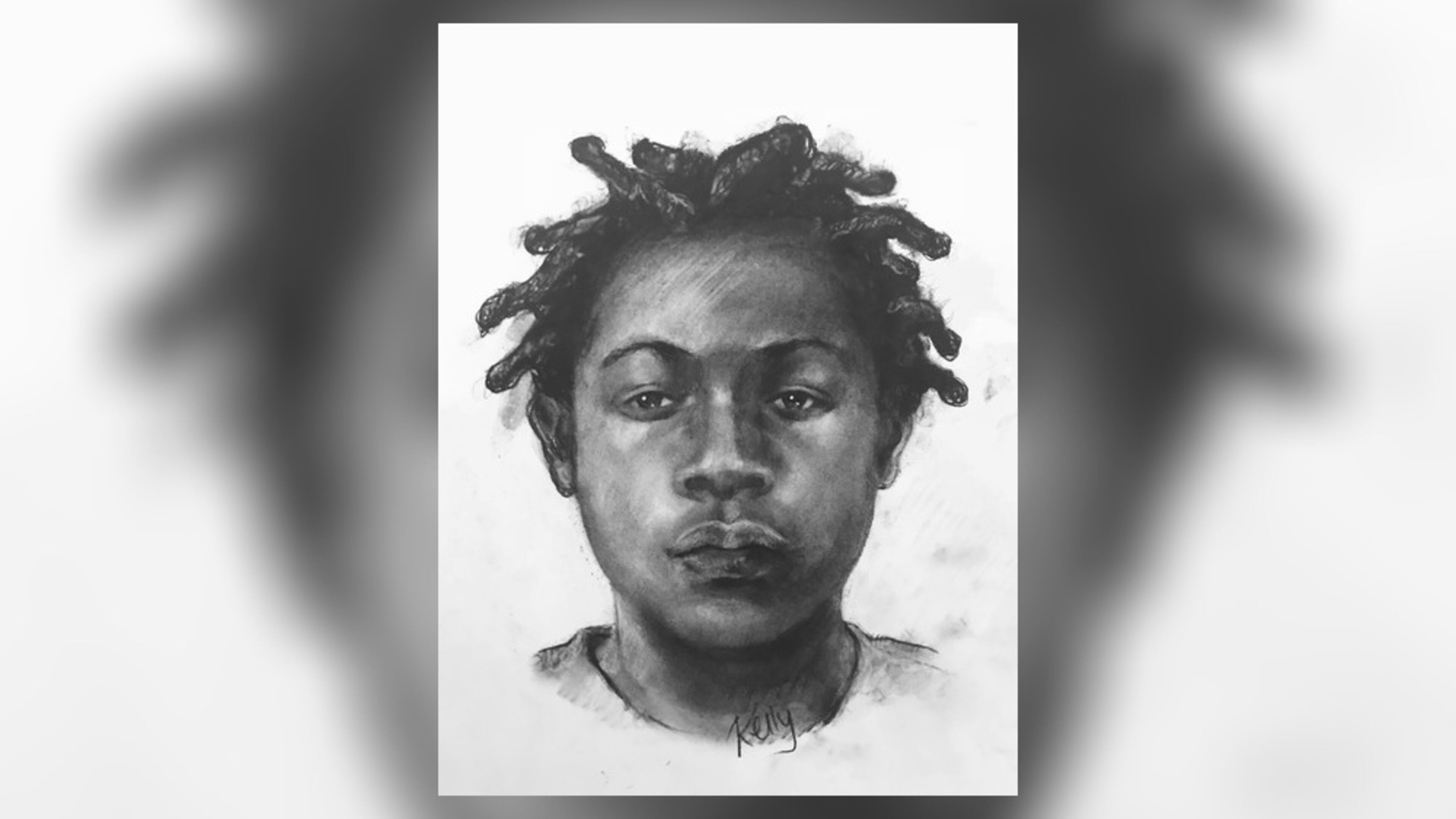 Atlanta police on Monday released this sketch of a man they say was involved in a robbery and shooting outside an East Atlanta Village restaurant last week.