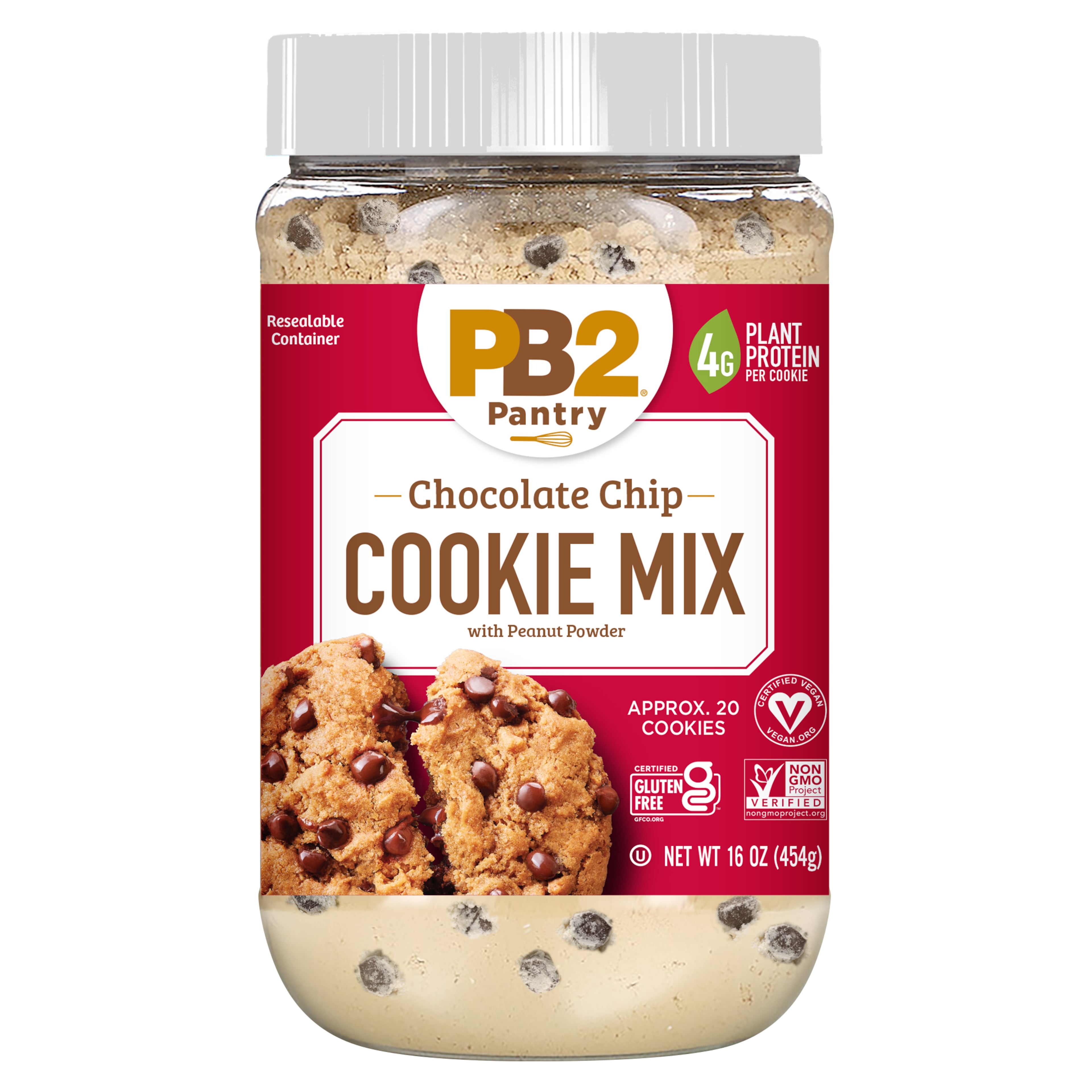 Chocolate chip cookie mix with peanut butter from PB2. (Courtesy of PB2 Foods)