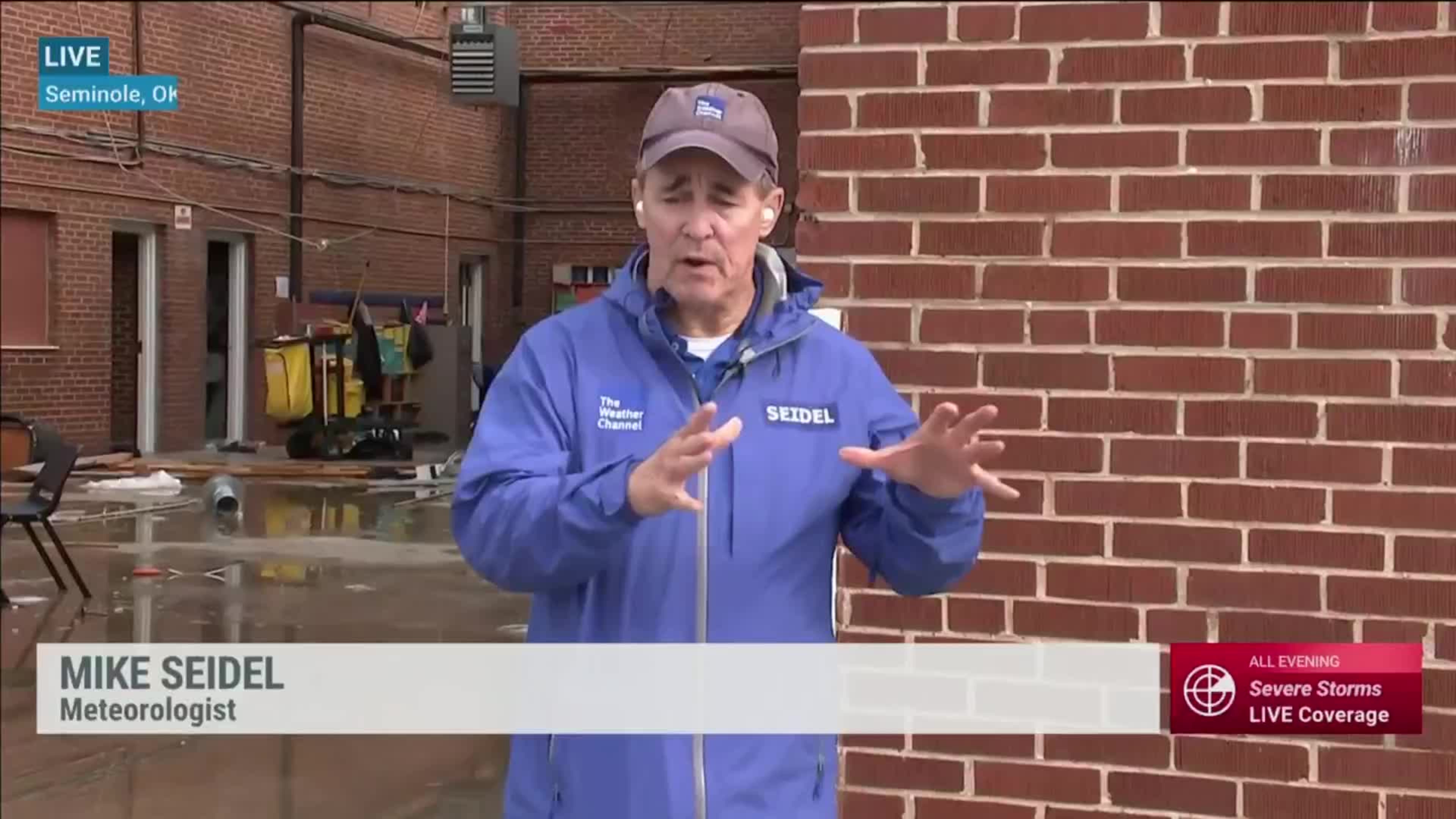 Mike Seidel worked at The Weather Channel from 1992 until 2024. THE WEATHER CHANNEL