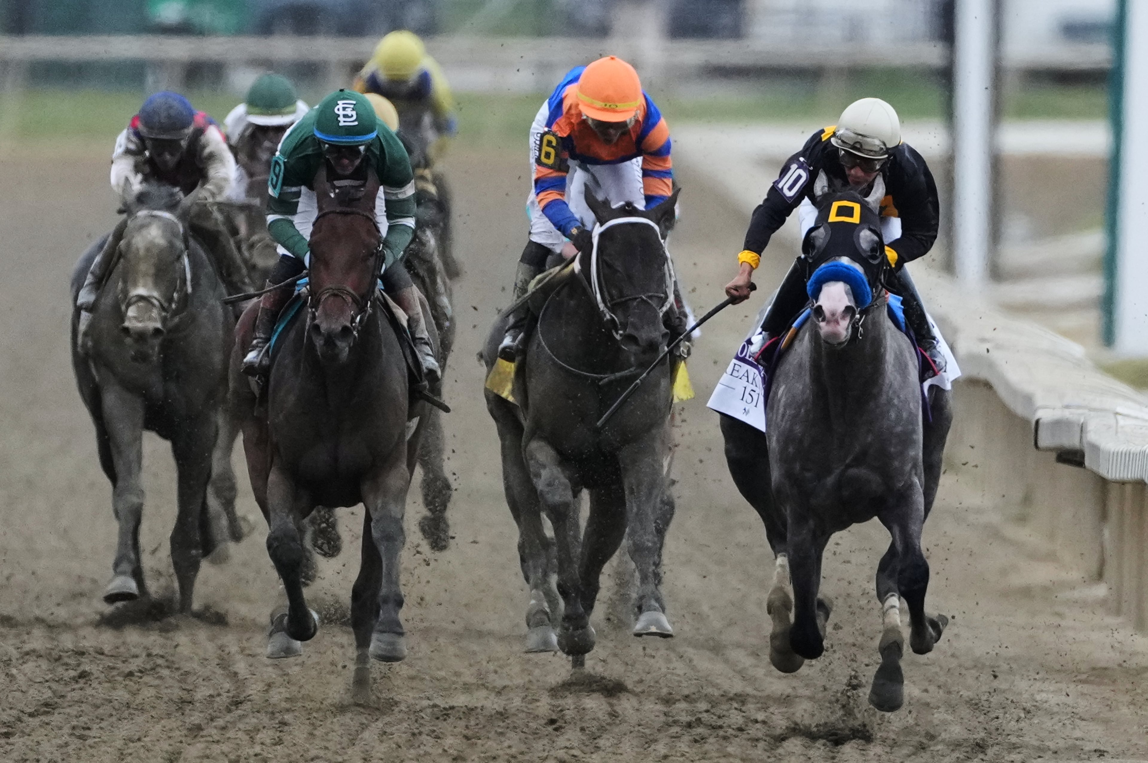 APTOPIX Preakness Horse Racing