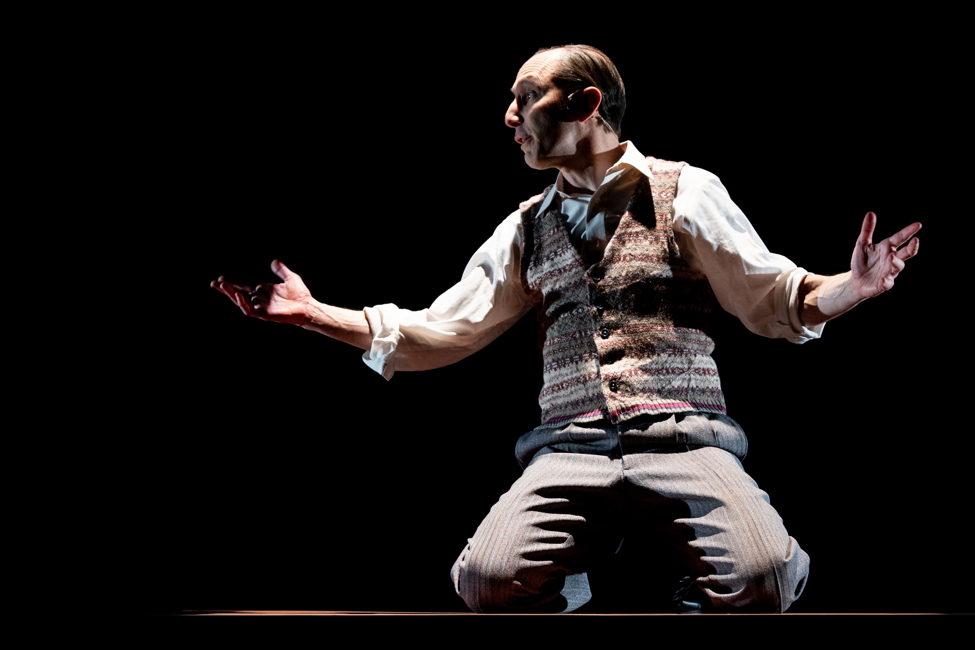 Andrew Benator starred as Polish diplomat Jan Karski in "Remember This" at Theatrical Outfit. Courtesy of Casey Gardner Ford