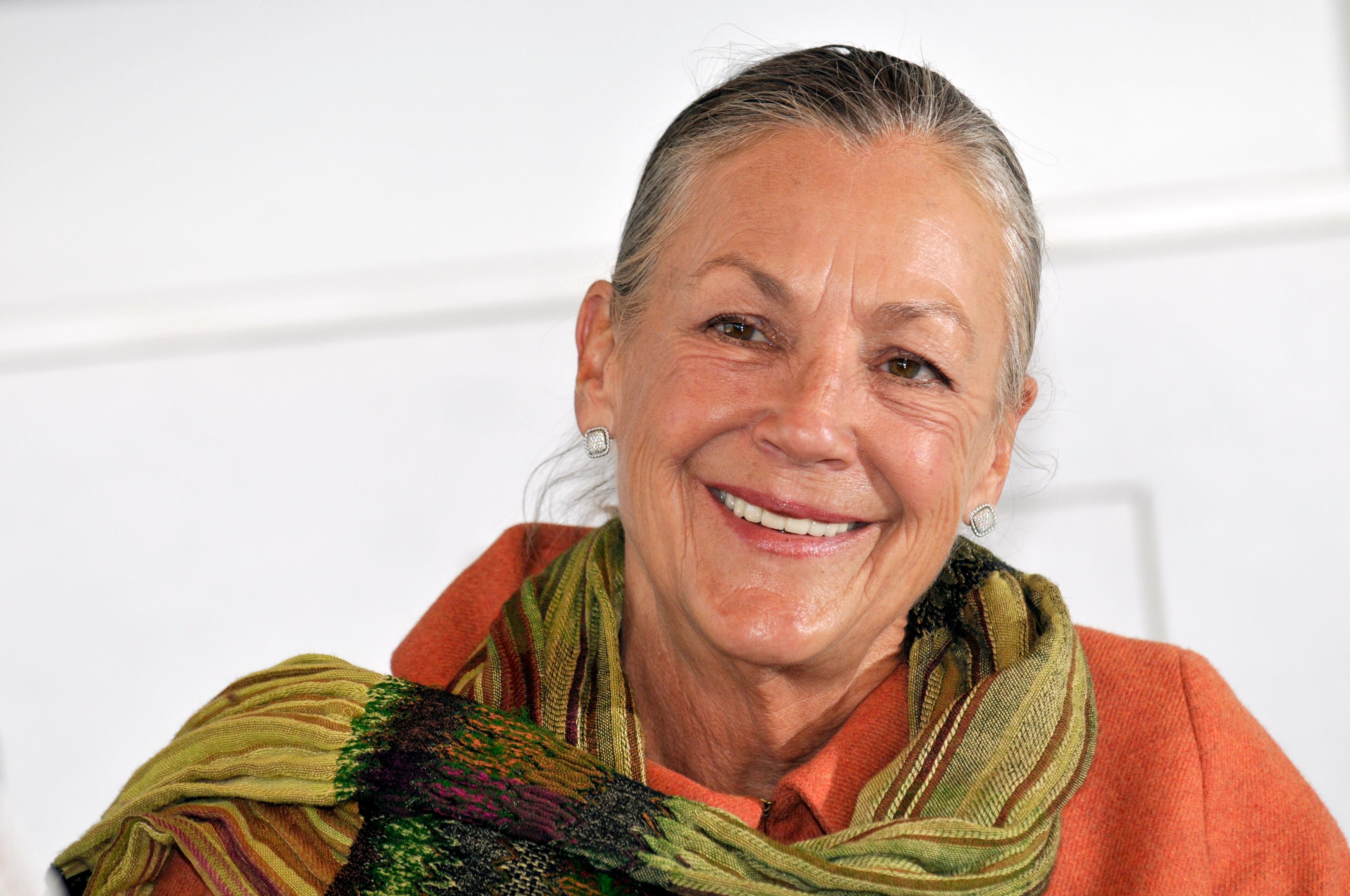 Alice Walton, heiress to the Wal-Mart fortune, listens during an interview at the Crystal Bridges Museum of American Art in Bentonville, Ark., on Oct. 24, 2011.