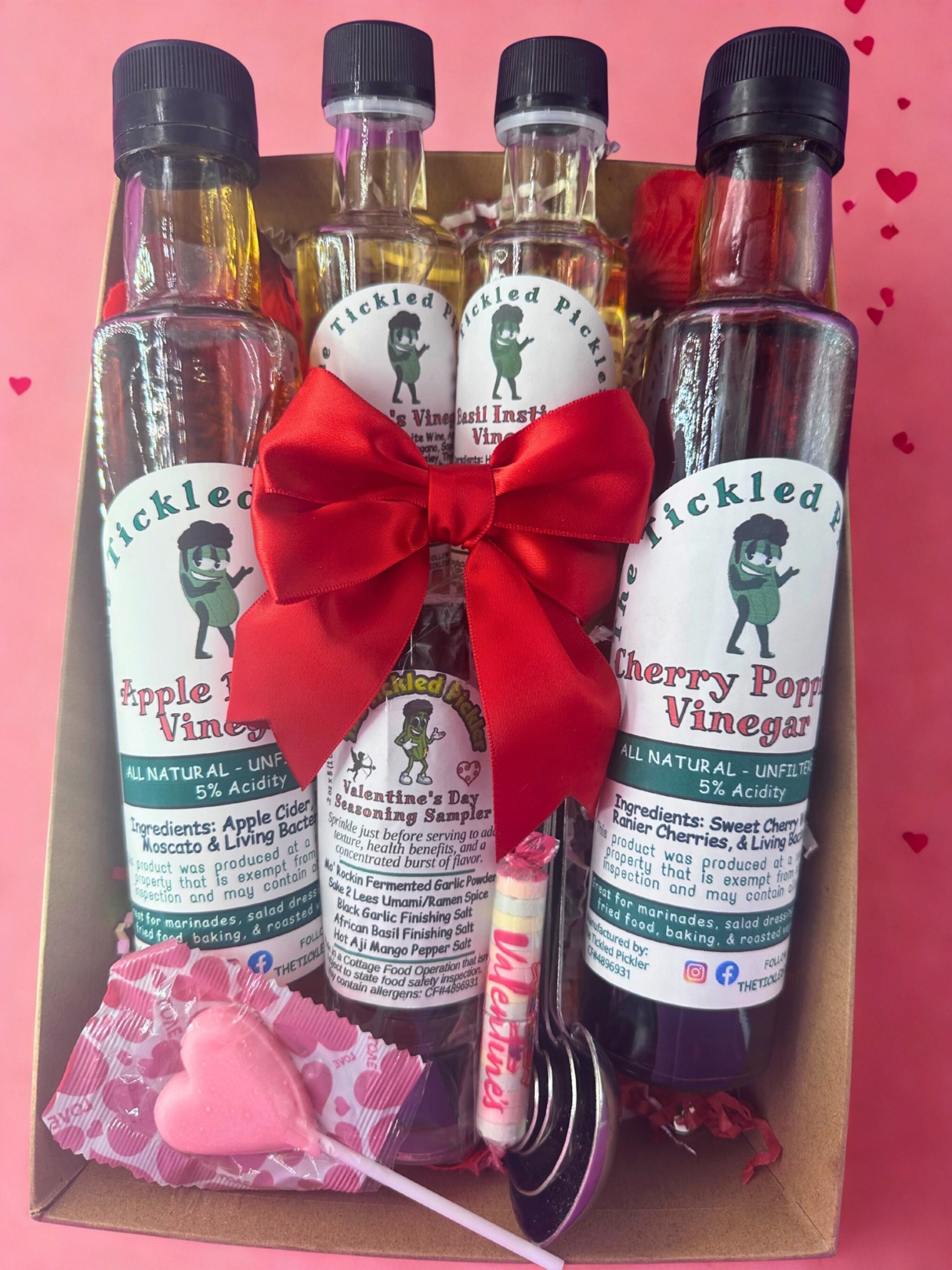 Cherry drinking vinegar from the tickled Pickler. (Courtesy of Chris Wayland)