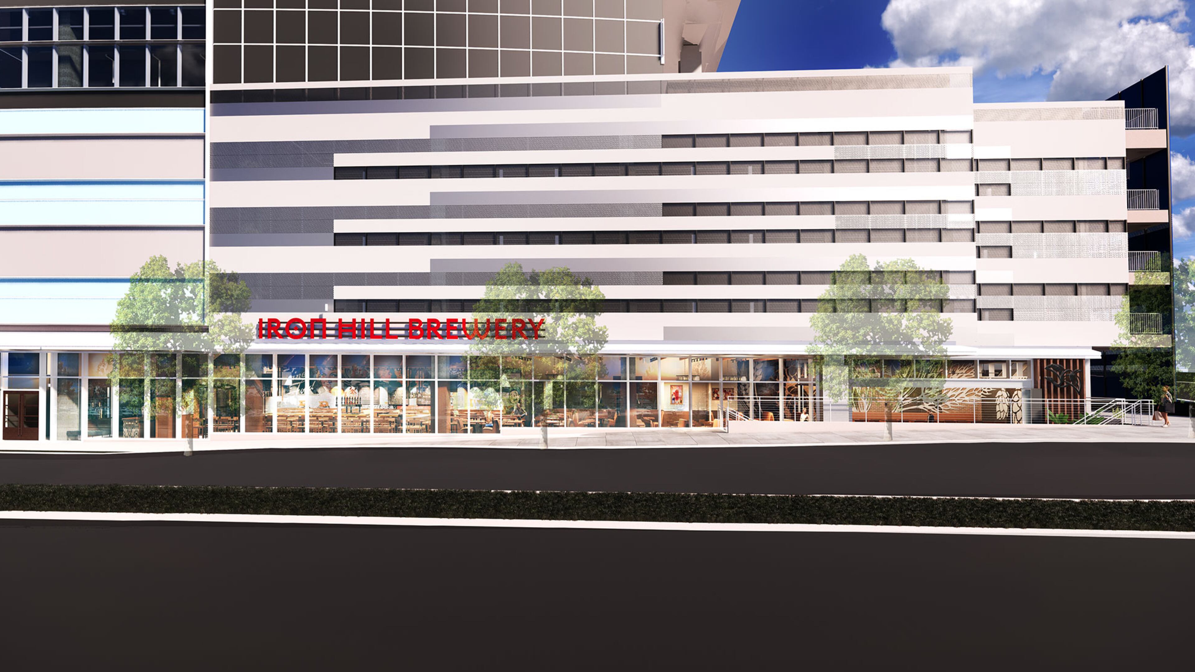 Rendering of Iron Hill Perimeter.