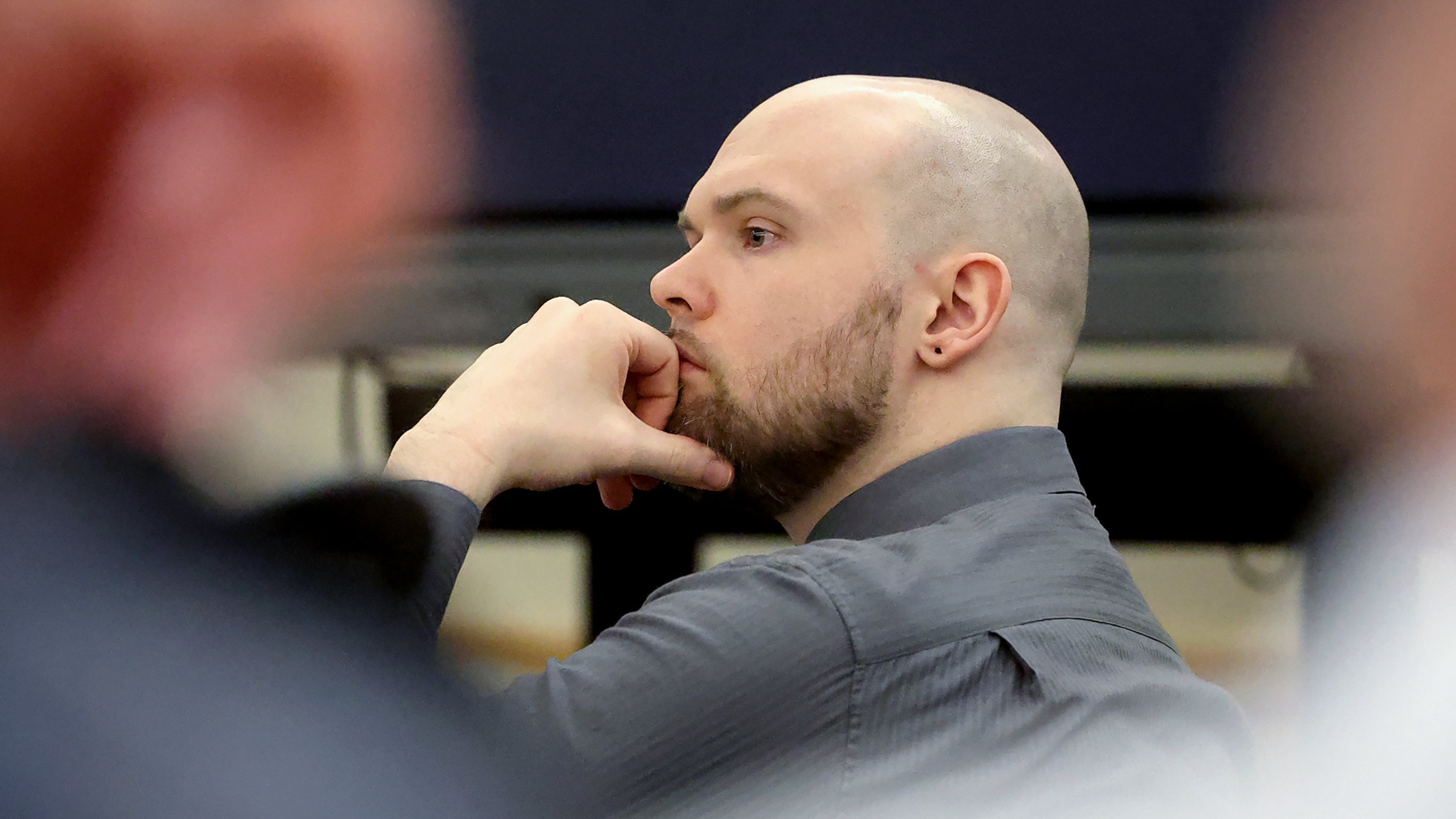 Defendant Tanner Horner listens during the punishment phase of his capital murder trial Tuesday, May 5, 2026, at the Tim Curry Criminal Justice Center in Fort Worth, Texas. (Amanda McCoy/Star-Telegram via AP)