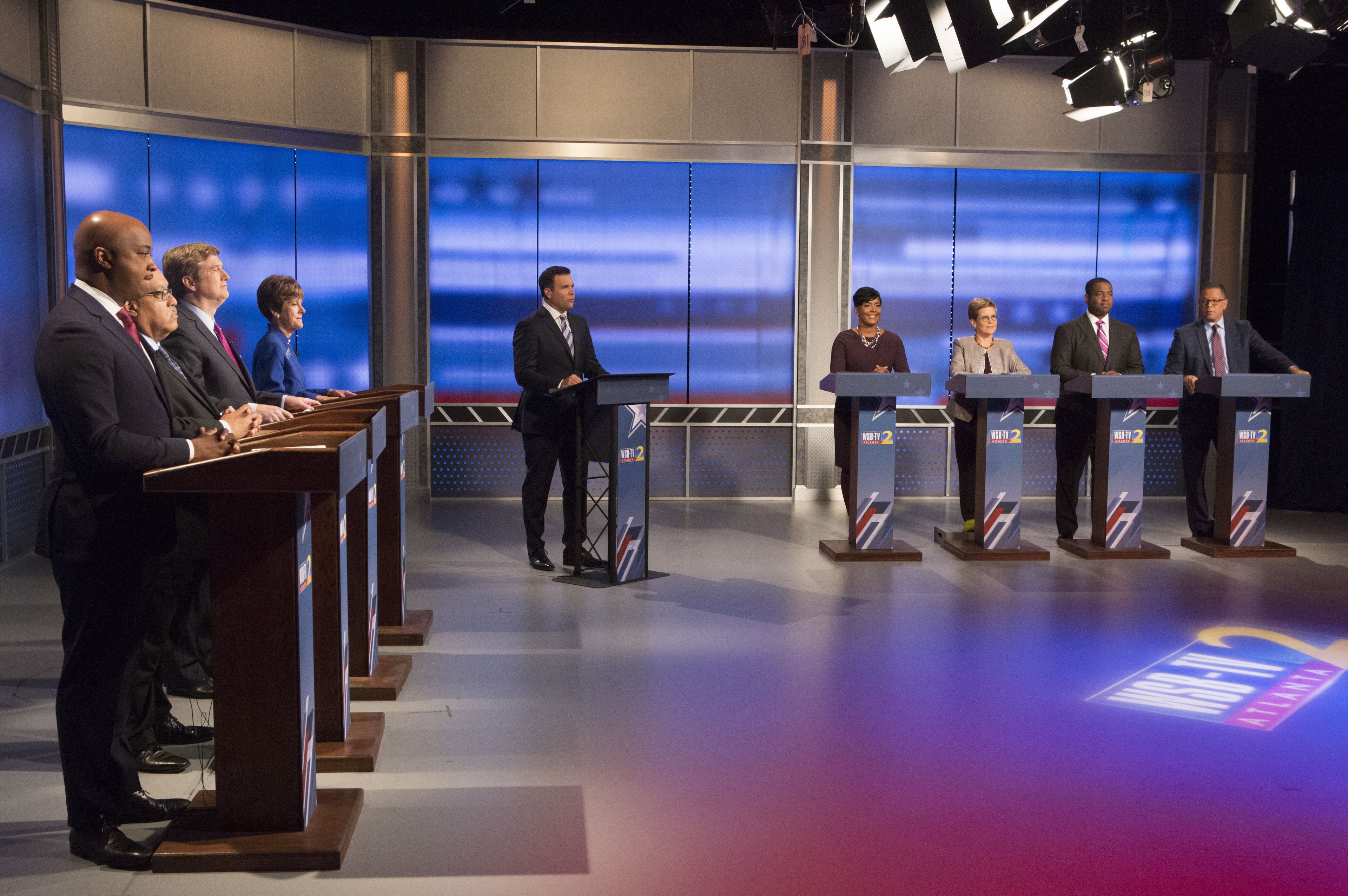 WSB-TV Atlanta mayoral debate: Candidates get testy