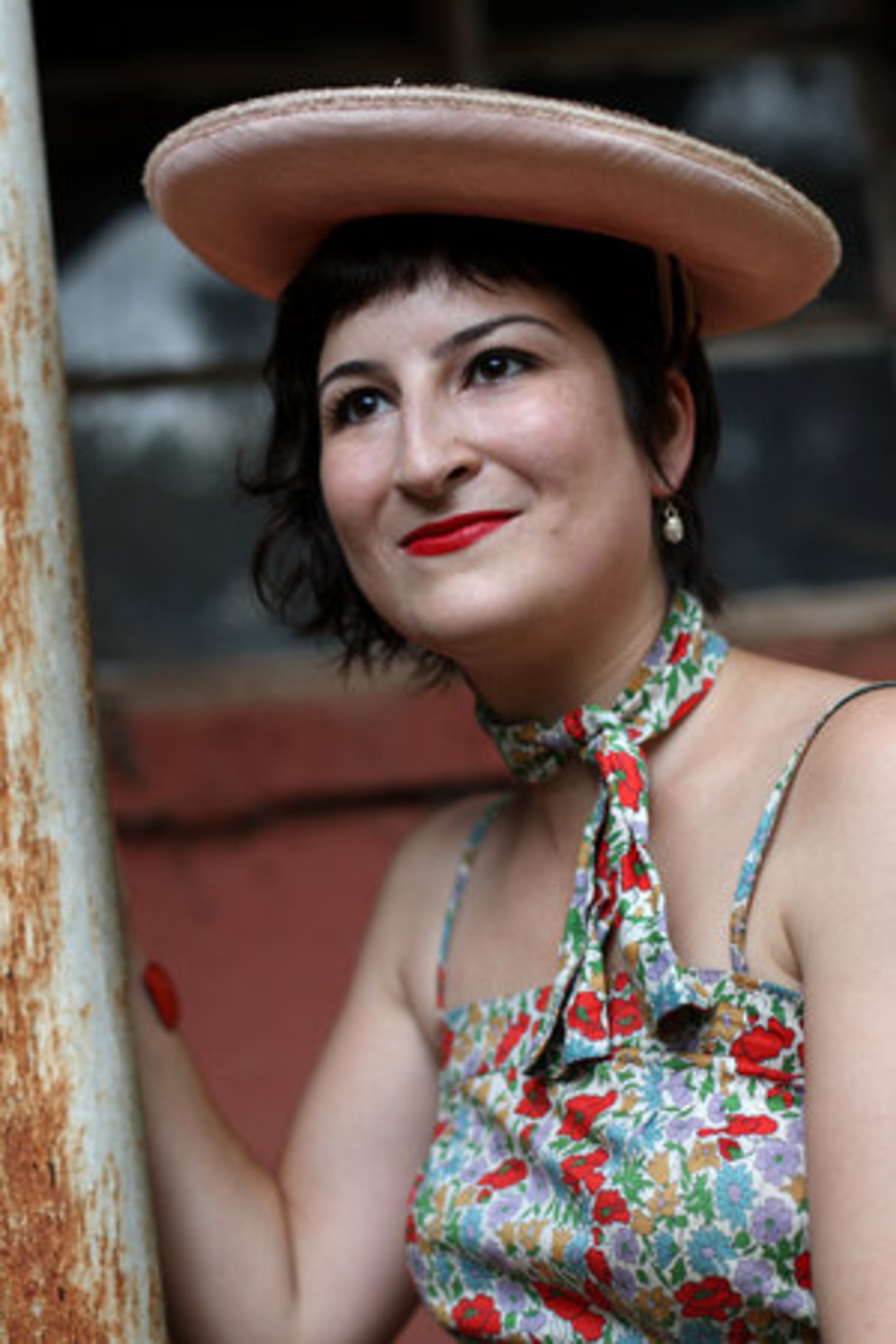 COLLECTIBLES: Vintage hats and scarves.