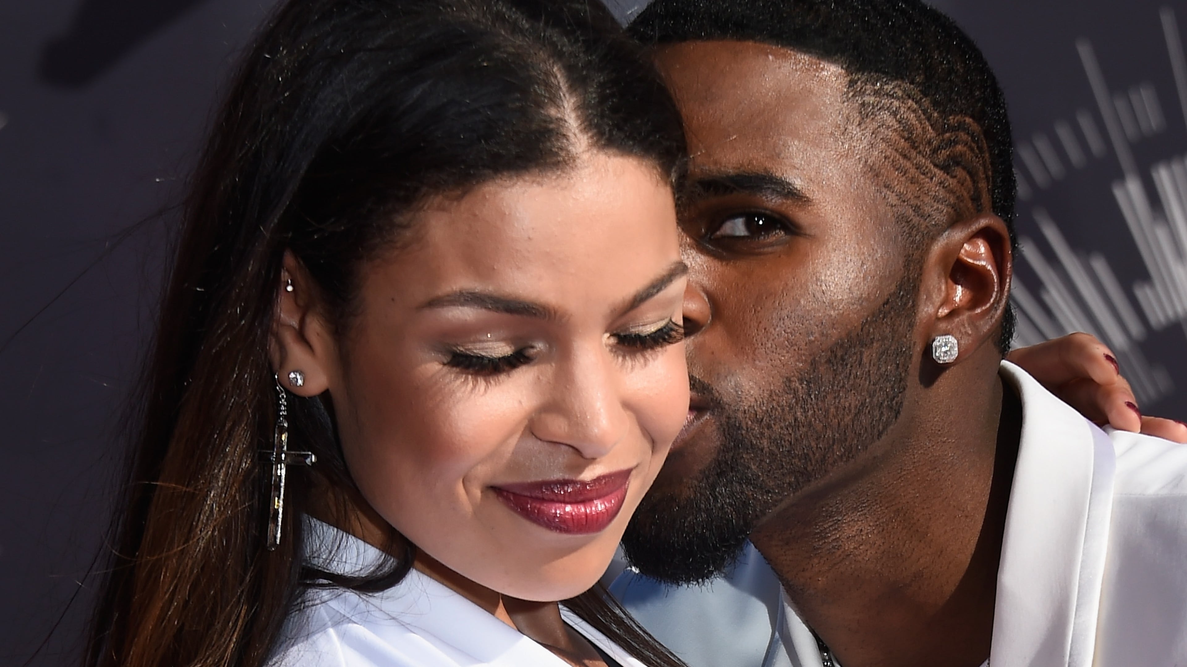 INGLEWOOD, CA - AUGUST 24: Singers Jordin Sparks (L) and Jason Derulo attend the 2014 MTV Video Music Awards at The Forum on August 24, 2014 in Inglewood, California. (Photo by Frazer Harrison/Getty Images) INGLEWOOD, CA - AUGUST 24: Singers Jordin Sparks (L) and Jason Derulo attend the 2014 MTV Video Music Awards at The Forum on August 24, 2014 in Inglewood, California. (Photo by Frazer Harrison/Getty Images)
