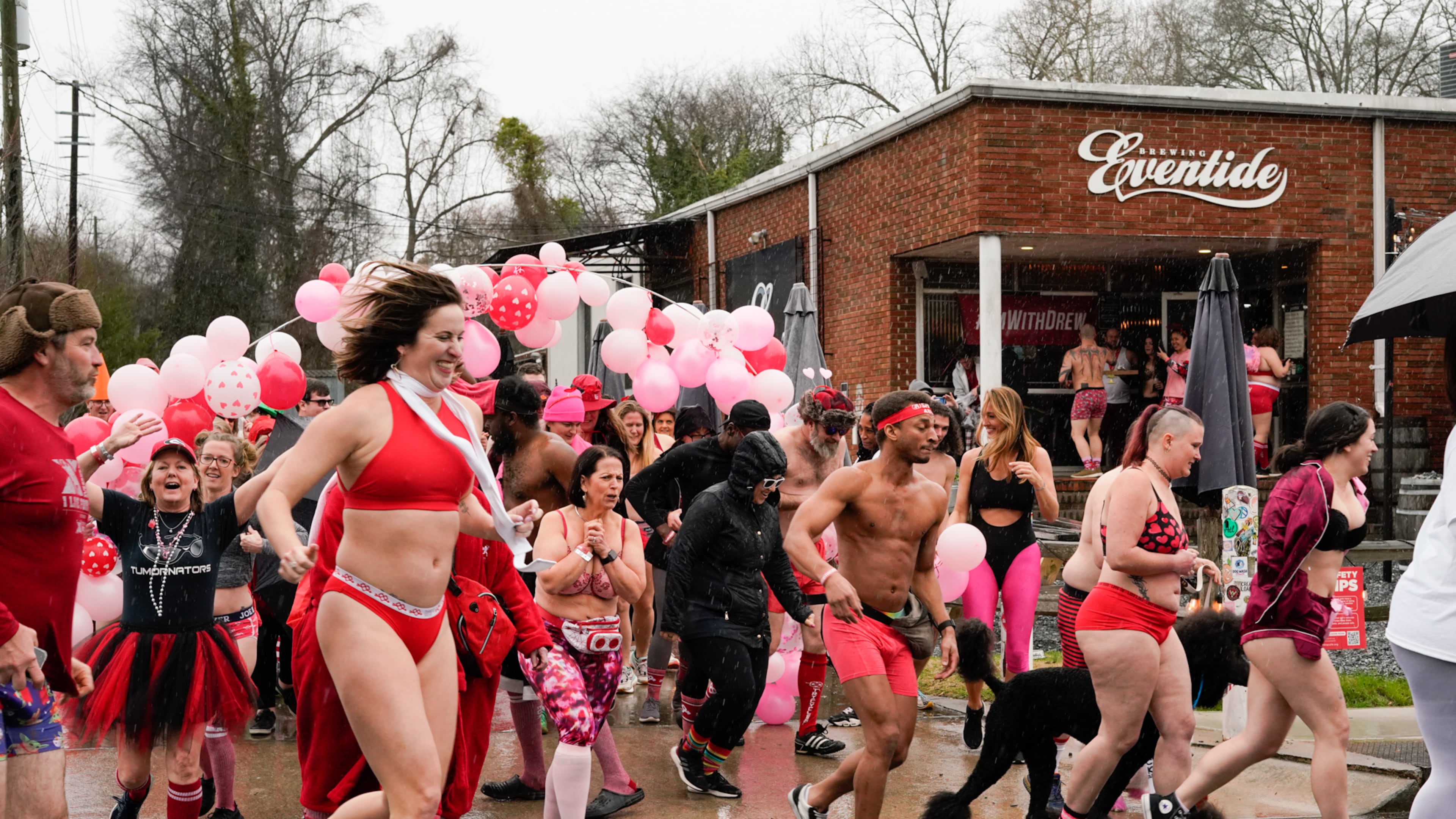 Wear your undies or a tutu, onesie or other costume and take part in the Cupid’s Undie Run to benefit neurofibromatosis (NF) research.
