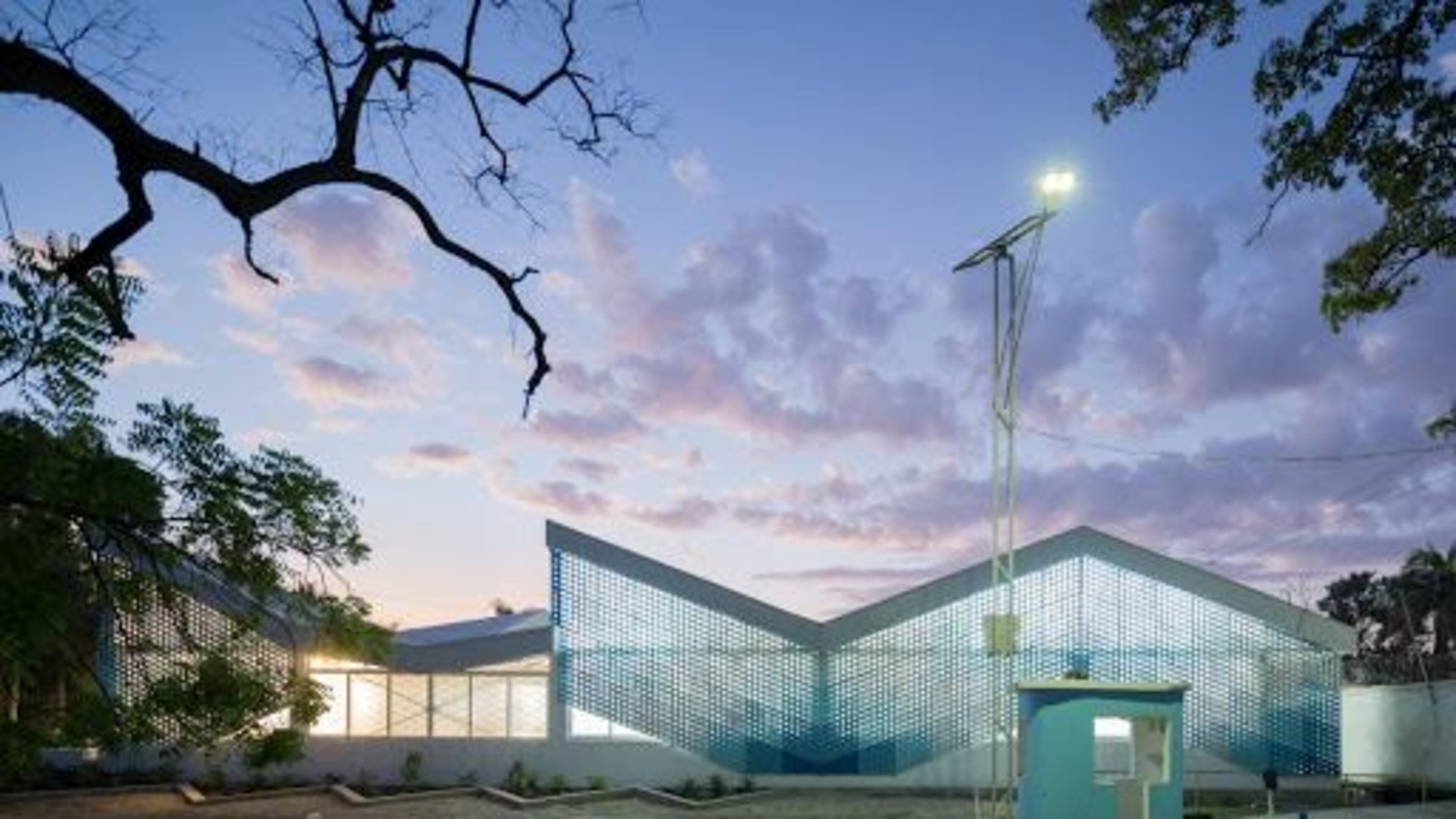 The GHESKIO Cholera Treatment Center in Haiti.