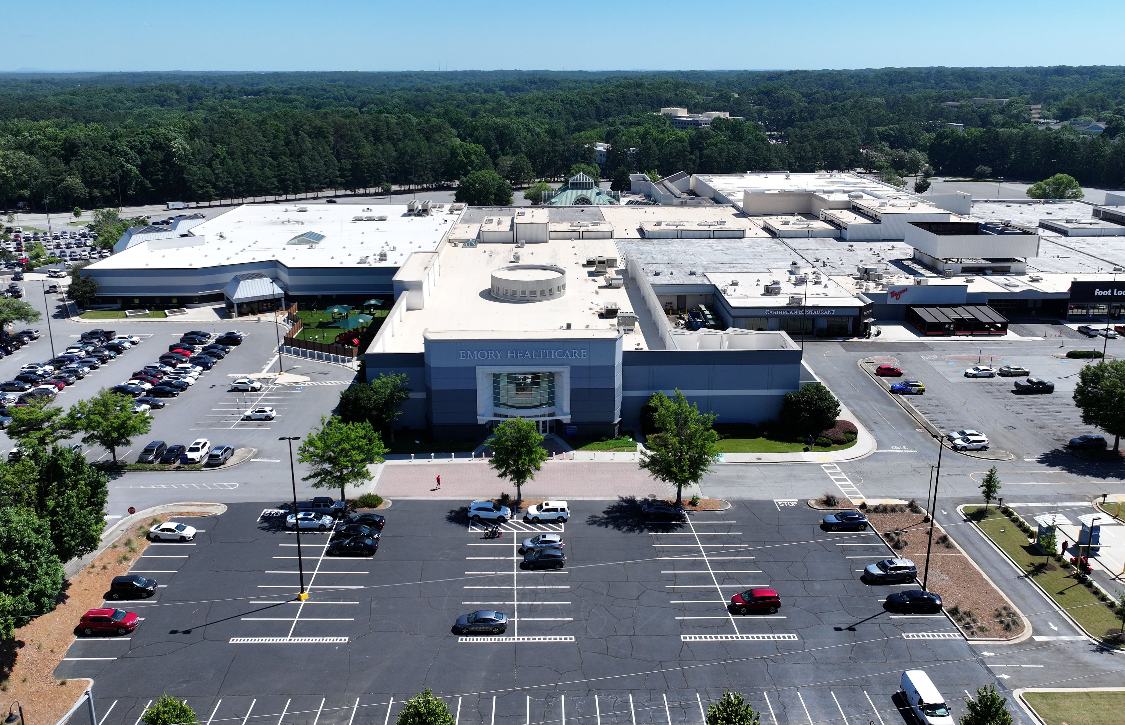 The Centurion Foundation, which manages real estate and development for universities and hospitals, paid $95 million to acquire the Tucker mall and the Emory Healthcare offices. (Hyosub Shin/AJC)