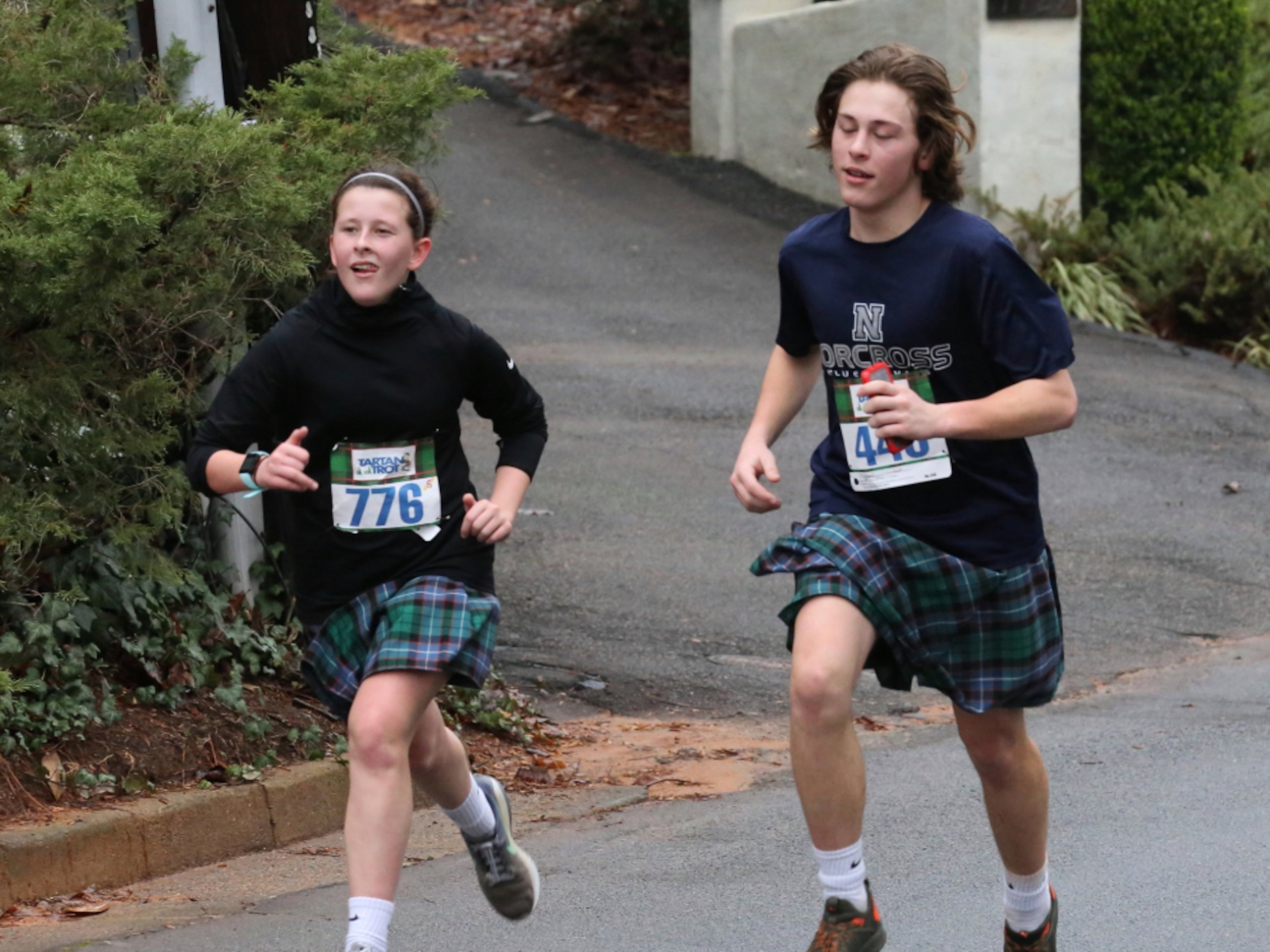 The Tartan Trot 5K/10K, a qualifier for The Atlanta Journal-Constitution Peachtree Road Race, starts and ends at Saint Luke’s Presbyterian Church in Dunwoody on Saturday.
(Courtesy of Tartan Trot)