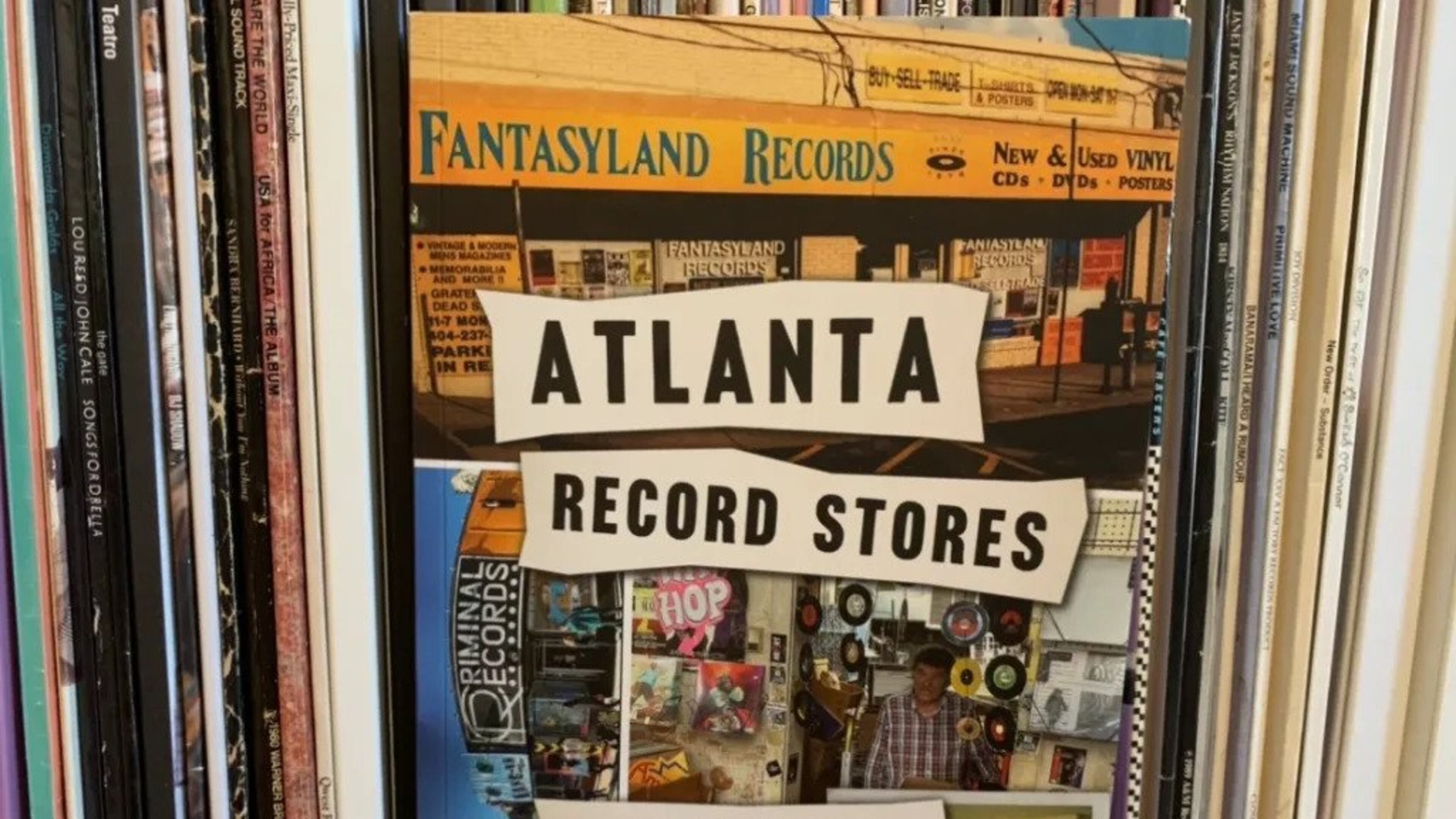 Vinyl collector and writer Chad Radford tapped into the re-embrace of records in a new book just out from The History Press called “Atlanta Record Stores: An Oral History.” (Courtesy of Chad Radford)