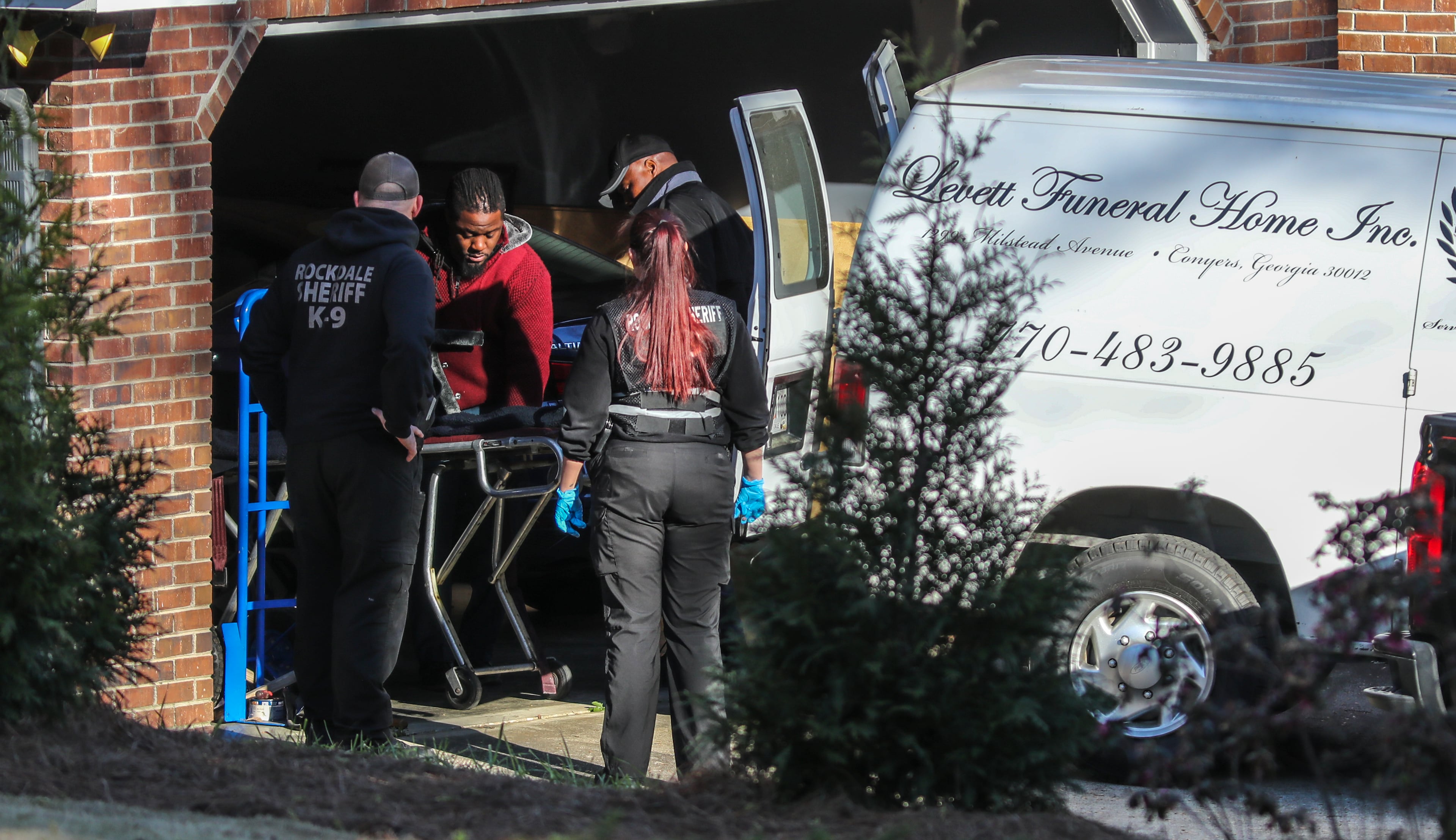 Rockdale County sheriff's deputies are investigating a triple shooting in a residential neighborhood south of Conyers on Monday morning.