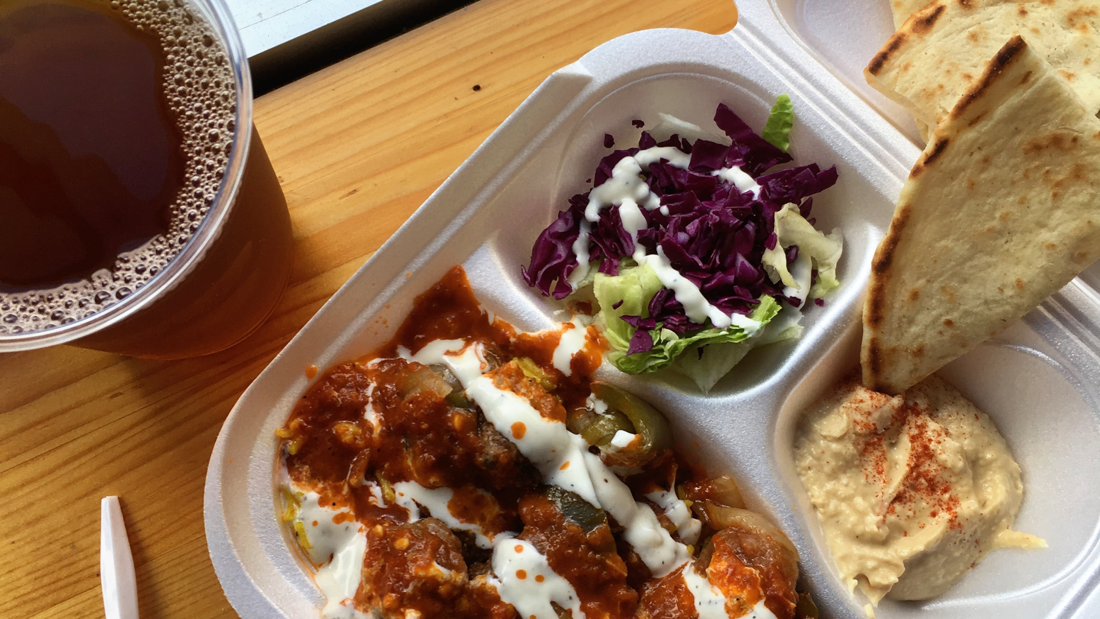 Meatball Tagine at Marrakech Express / Photo by Wyatt Williams