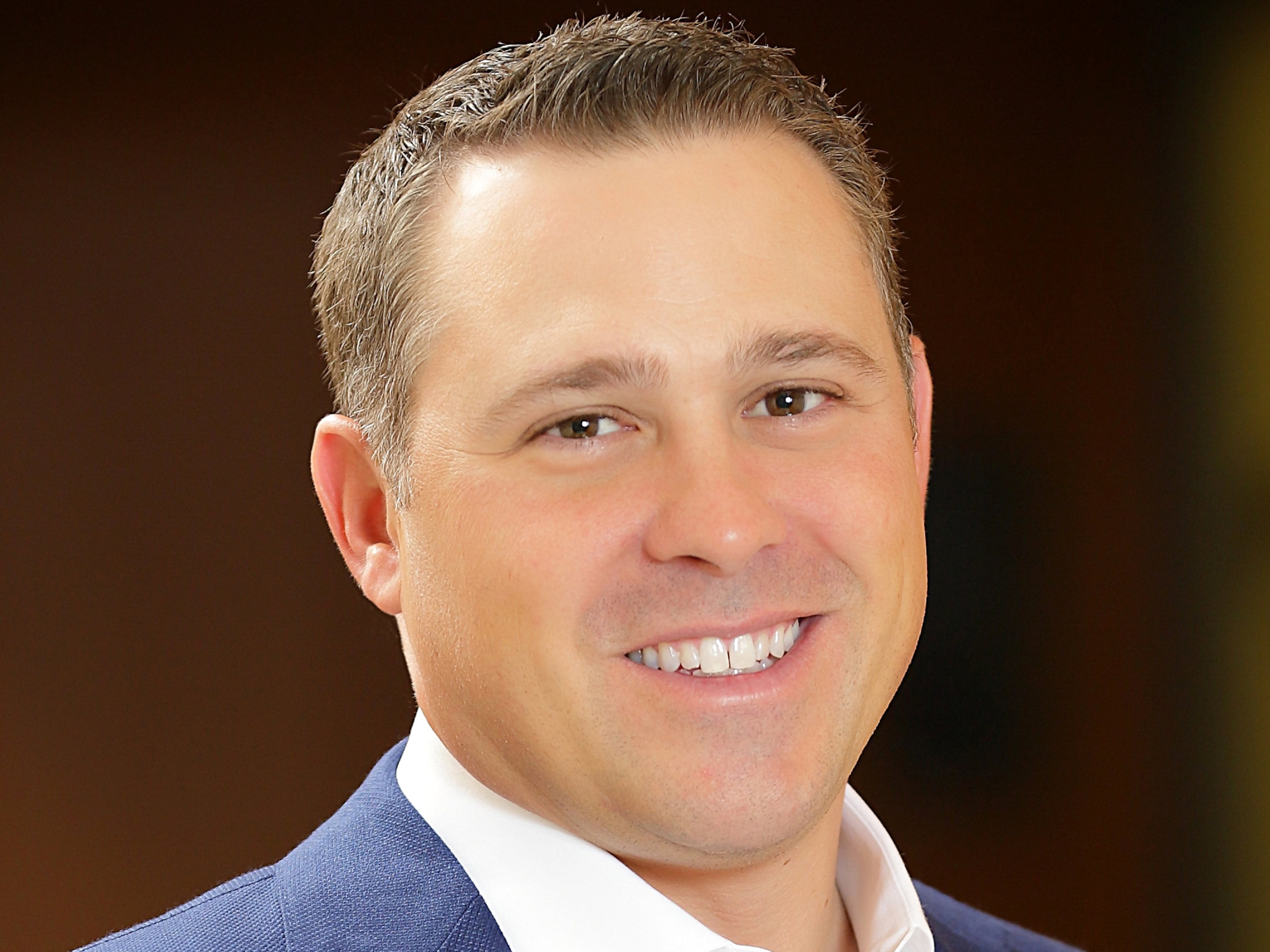 John Lynch, CEO of Papa John's International. The company is moving a second headquarters to Atlanta in 2021.