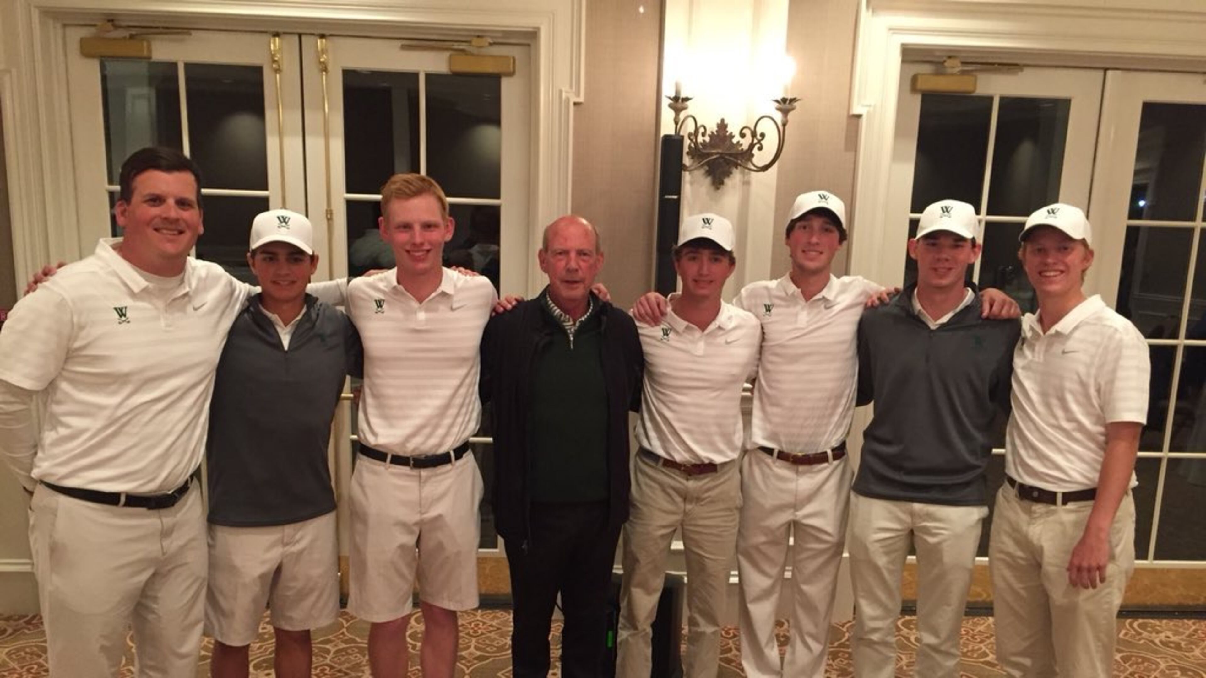 World Golf Hall of Famer Larry Nelson greeted competitors and handed out awards at the Larry Nelson Invitational.