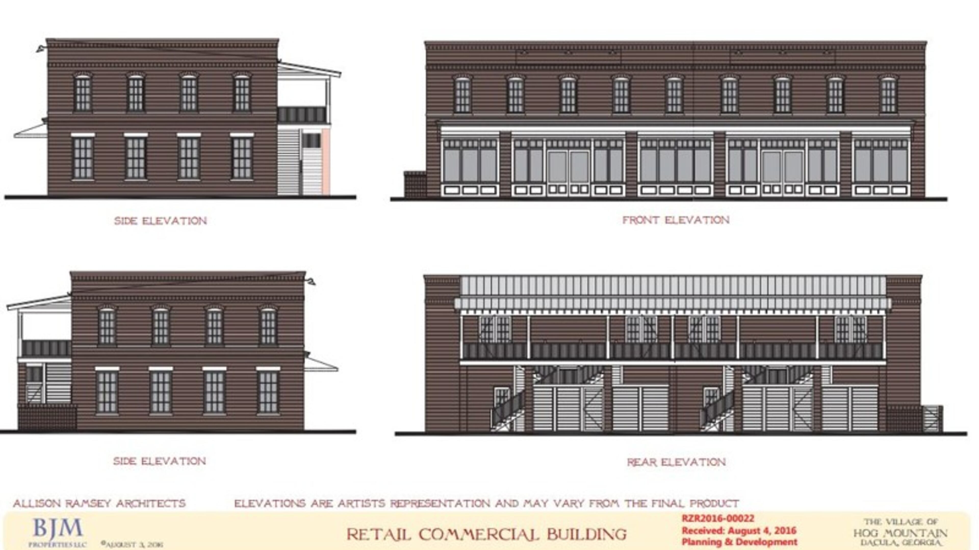 A development proposed near the Dacula intersection of Jim Moore Road and Hamilton Mill Parkway would bring houses, townhomes, retail, a church and a private school.