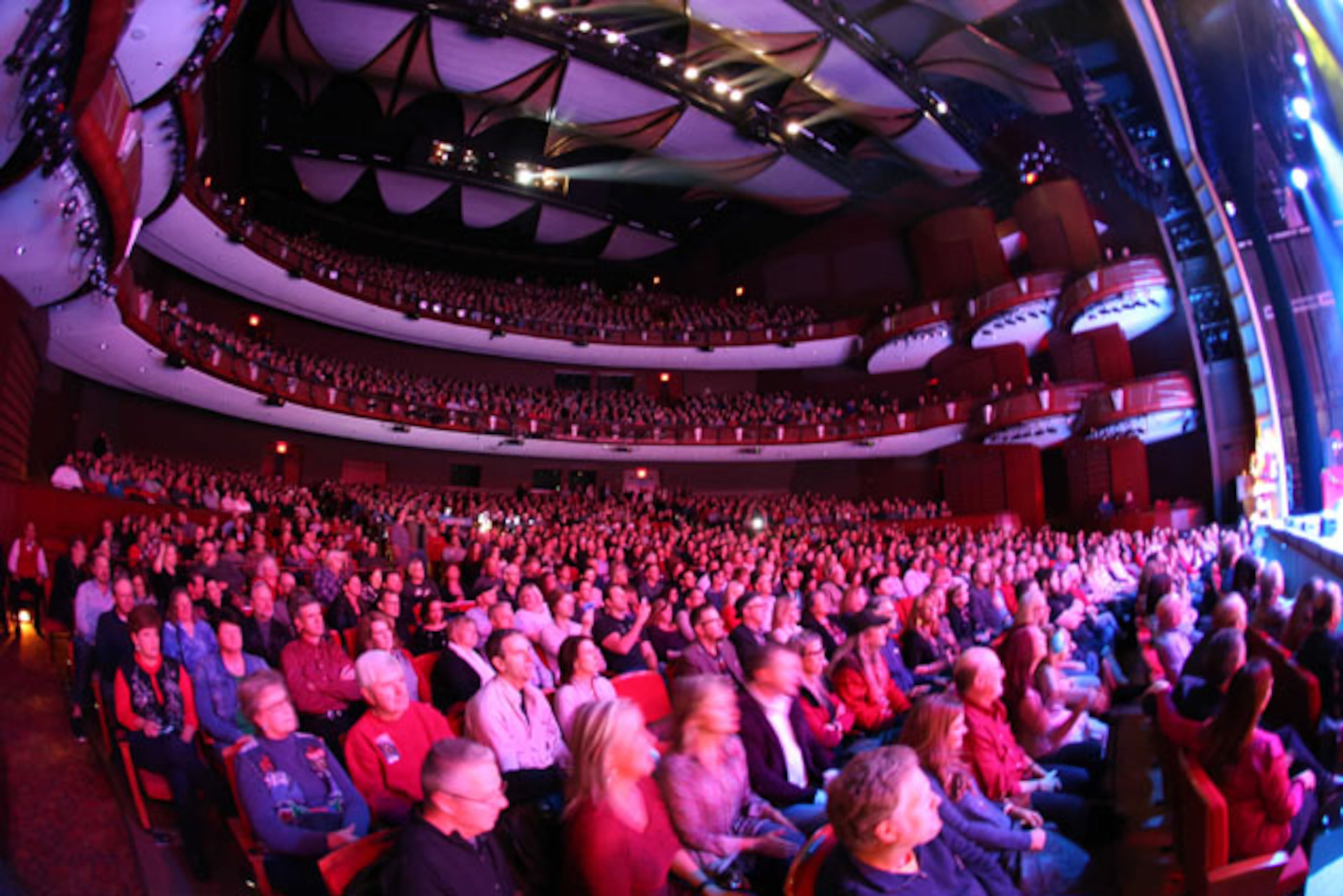 The Brian Setzer Orchestra performed Saturday, Dec. 5, 2015 at a sold-out Cobb Energy Centre in Atlanta as part of its annual Christmas Rocks concert. Robb D. Cohen/ RobbsPhotos.com