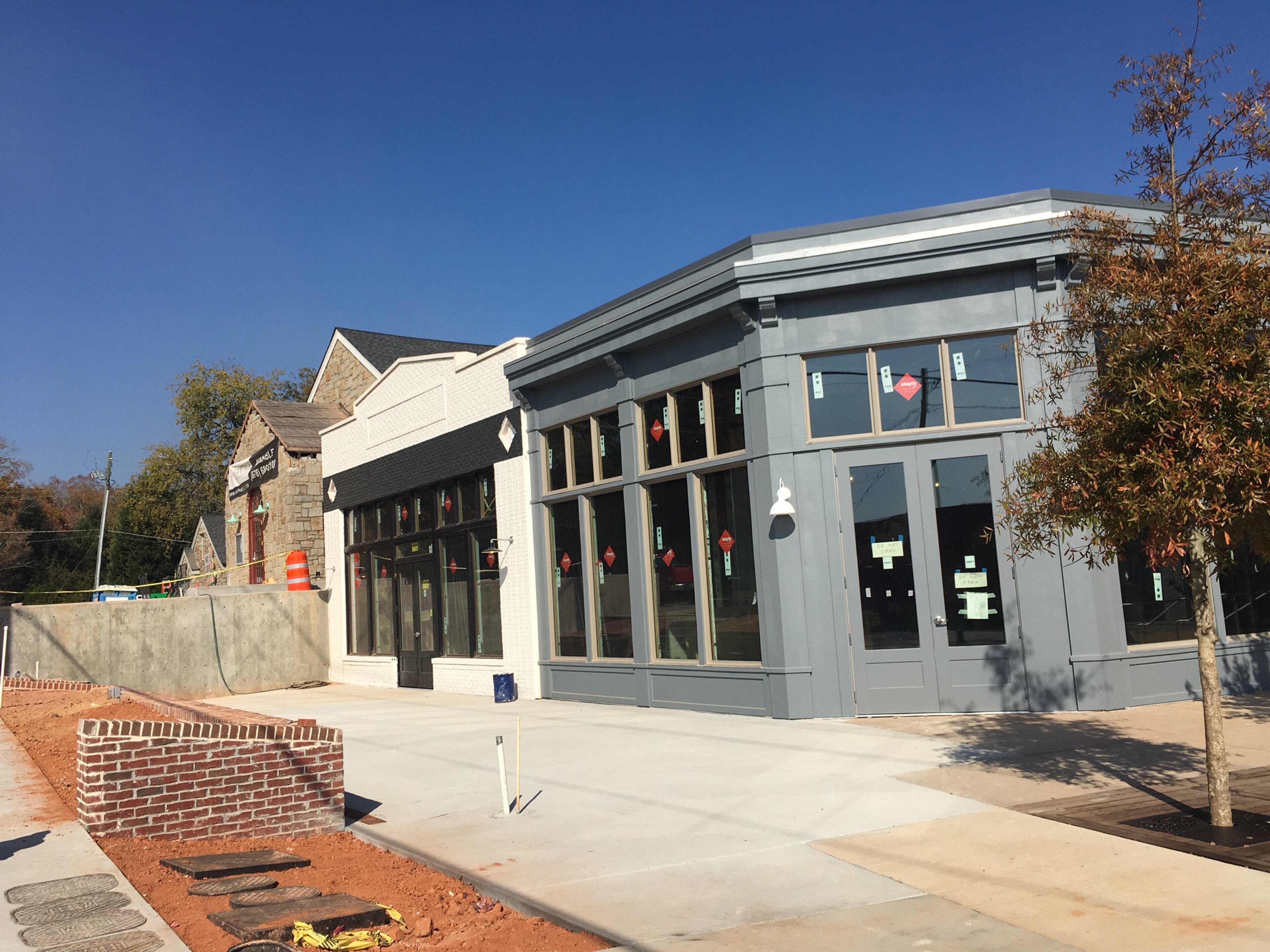 Part of Duluth's budding Parsons Alley development, as seen on Nov. 17, 2016. TYLER ESTEP / TYLER.ESTEP@AJC.COM