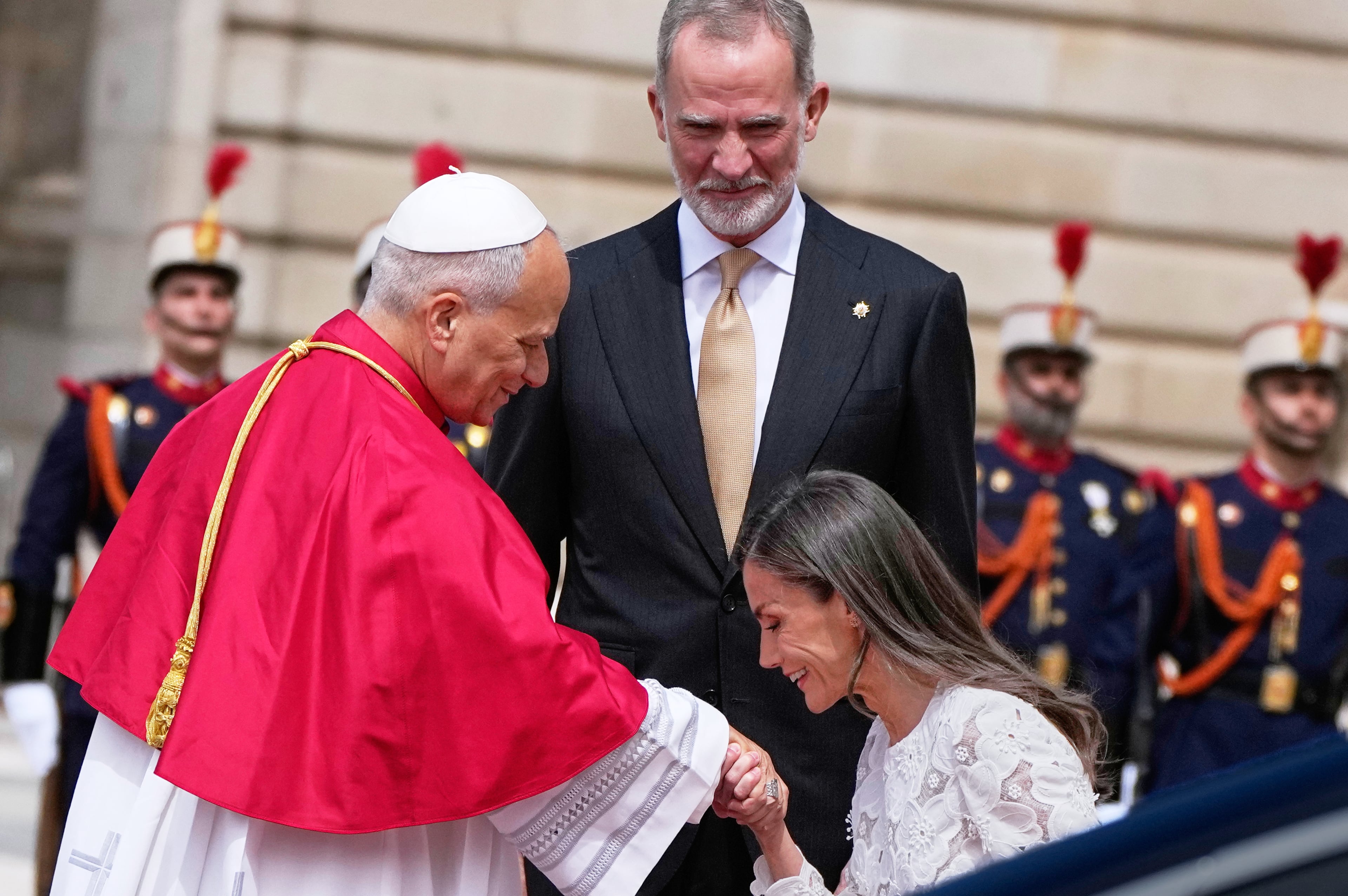 APTOPIX Spain Pope