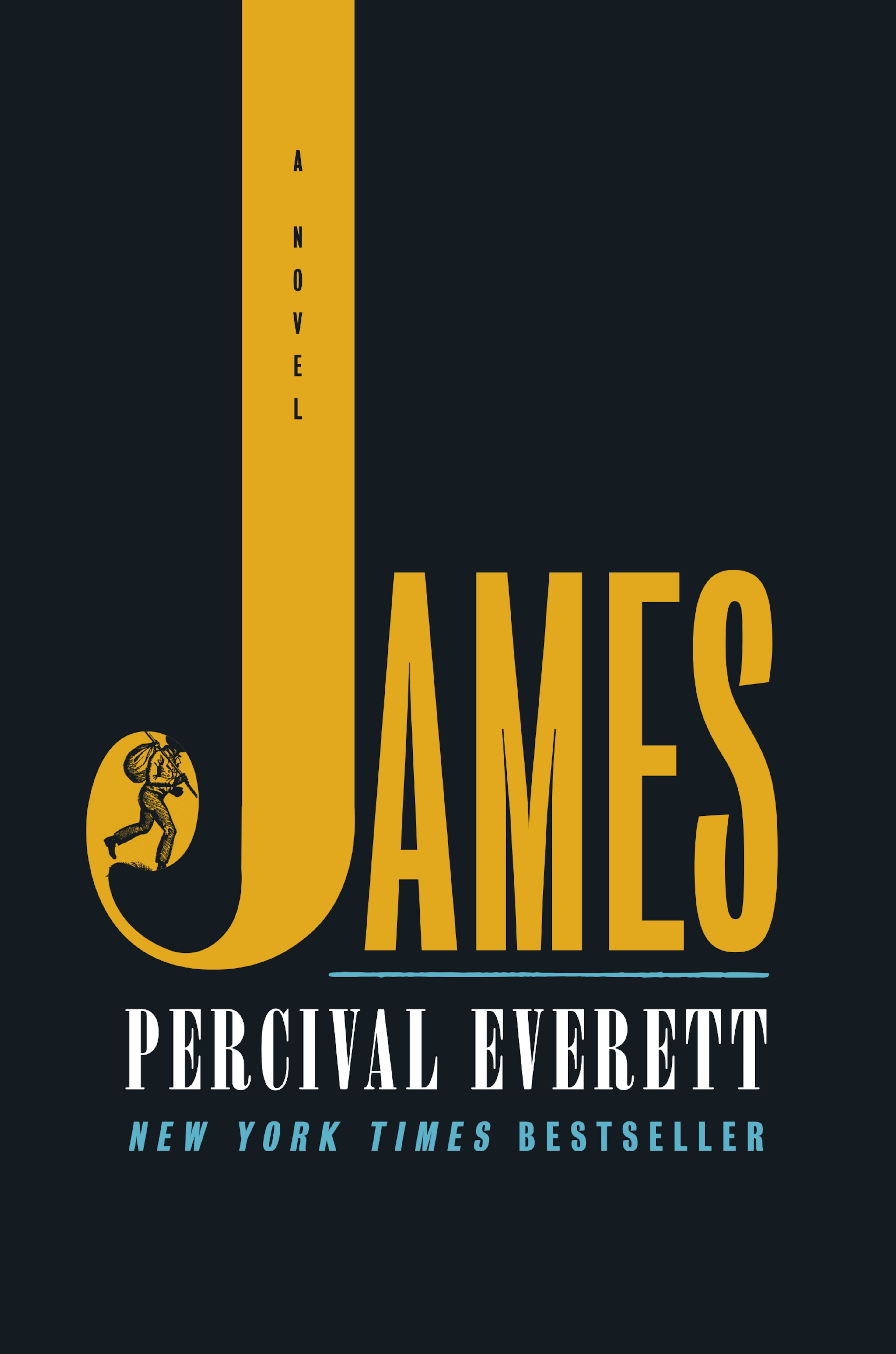 “James,” a retelling of Mark Twain’s “Adventures of Huckleberry Finn,” by Percival Everett. (Doubleday/TNS)