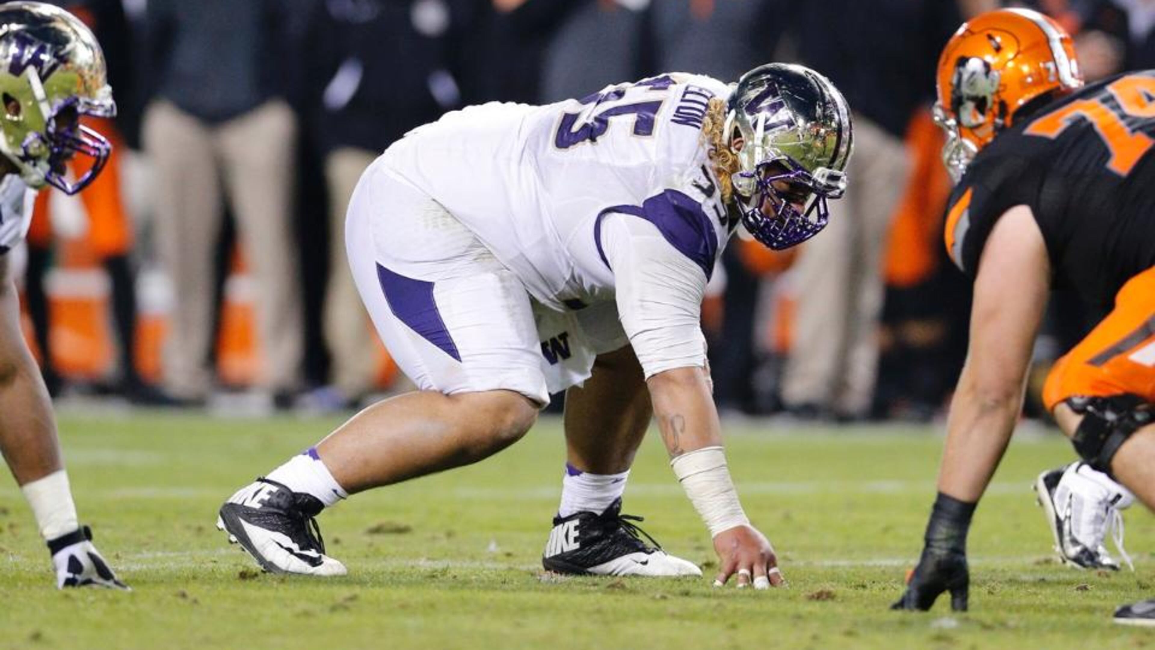 University of Washington defensive tackle Danny Shelton. (By Associated Press)