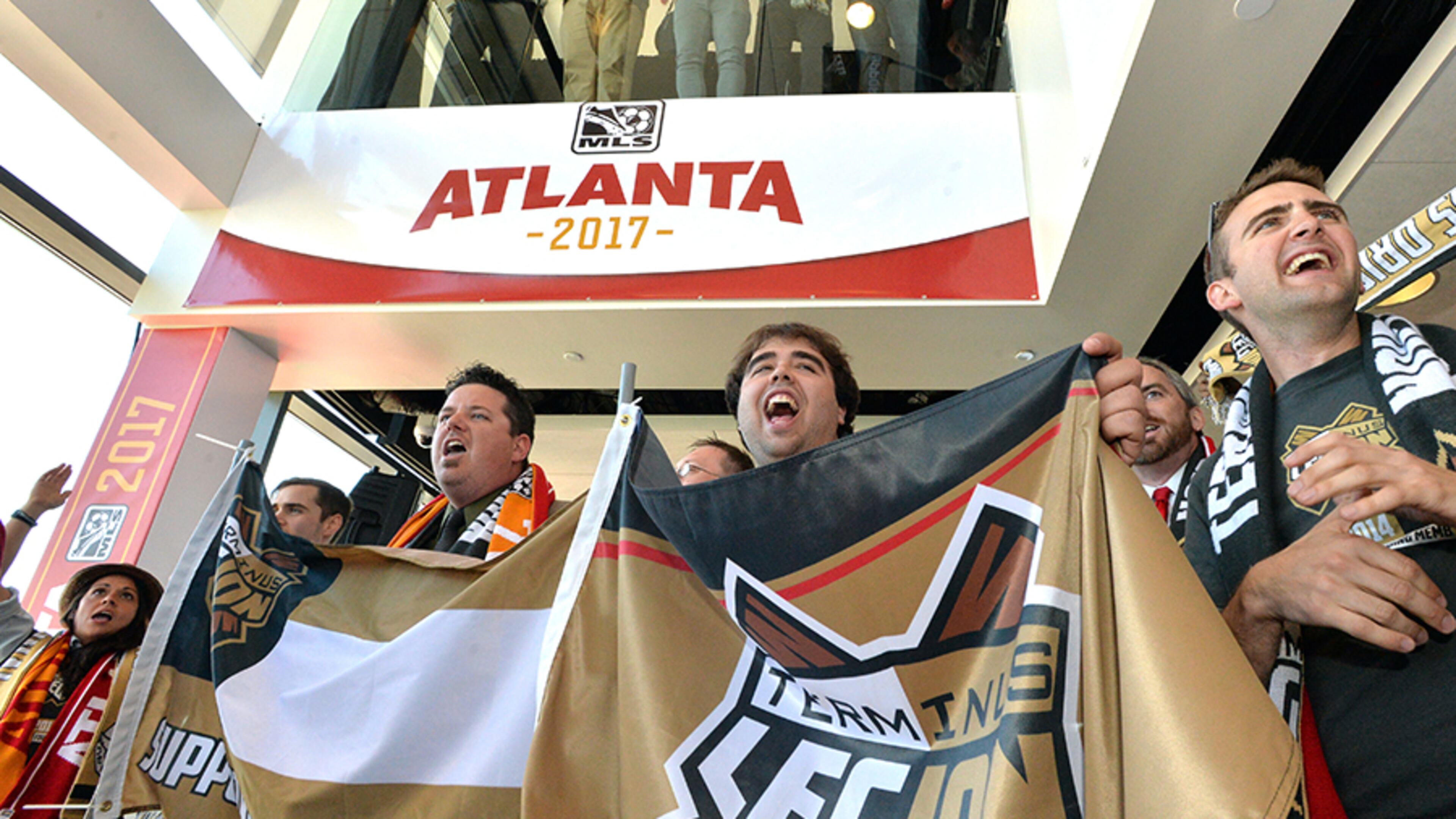 Atlanta's enthusiasm for MLS began during the official announcement event April 16, 2014. The team will begin play in 2017.
