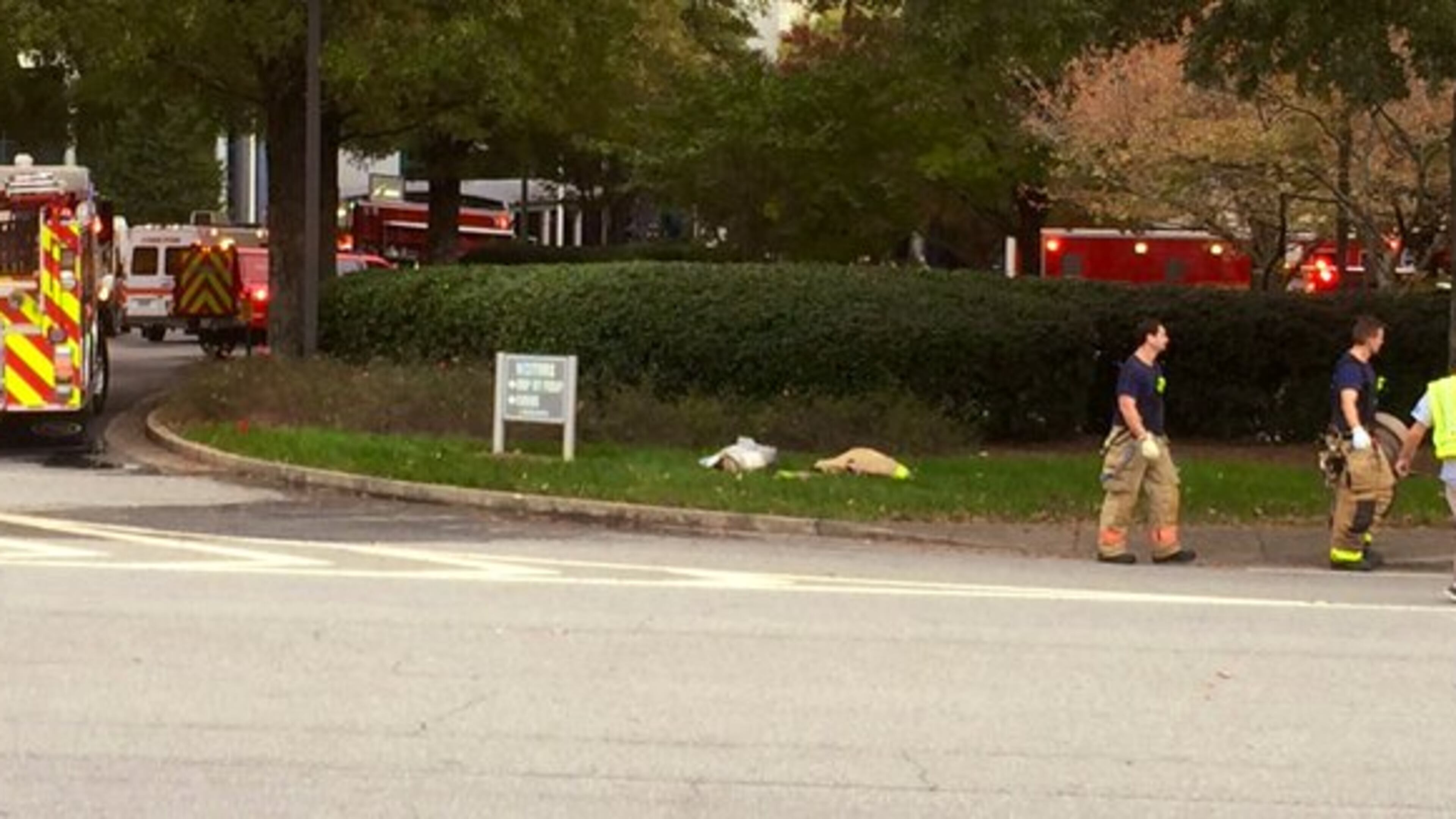 The fire in Kennesaw broke out in a room with chemicals inside.