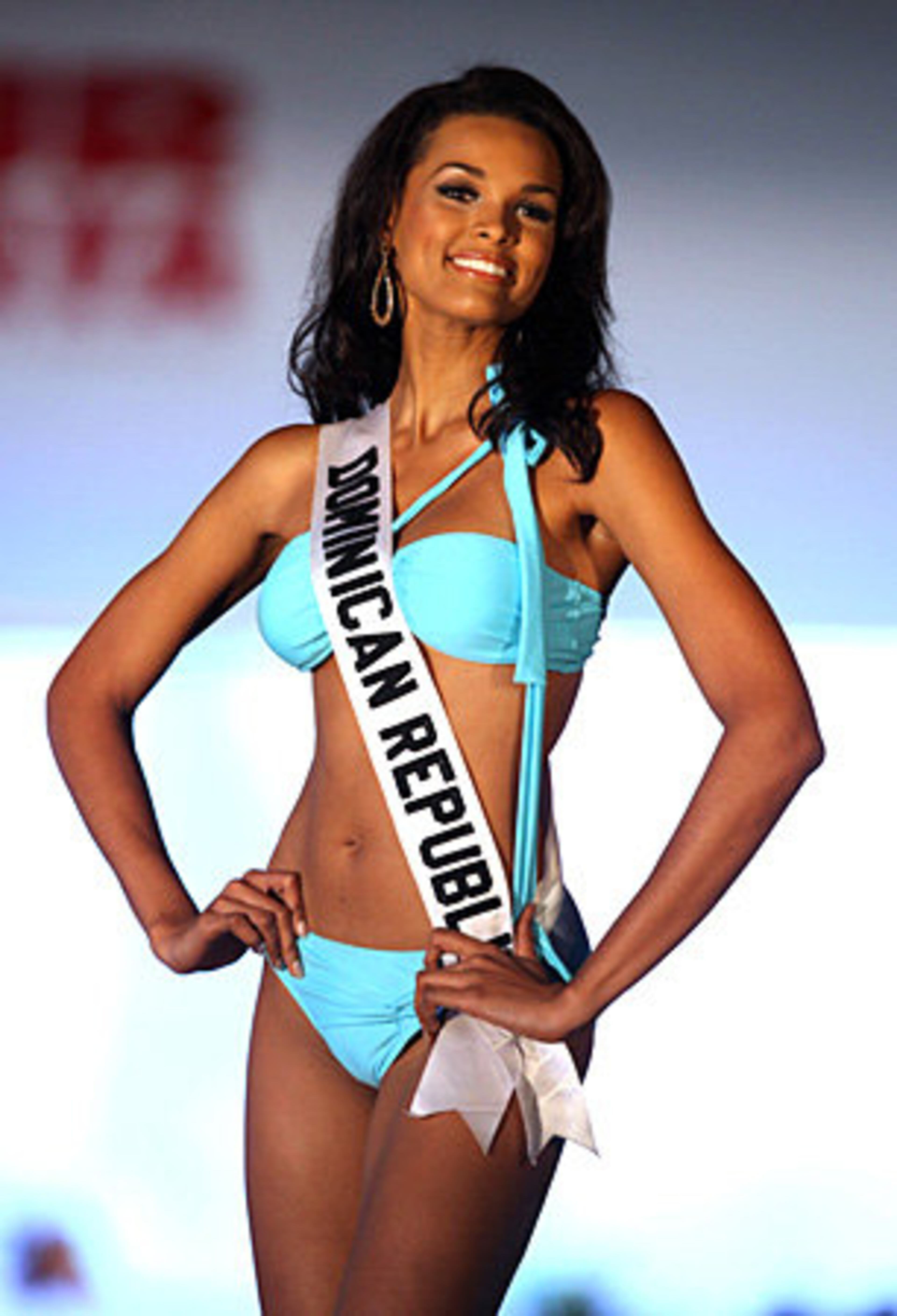Miss Dominican Republic Ada de la Cruz.