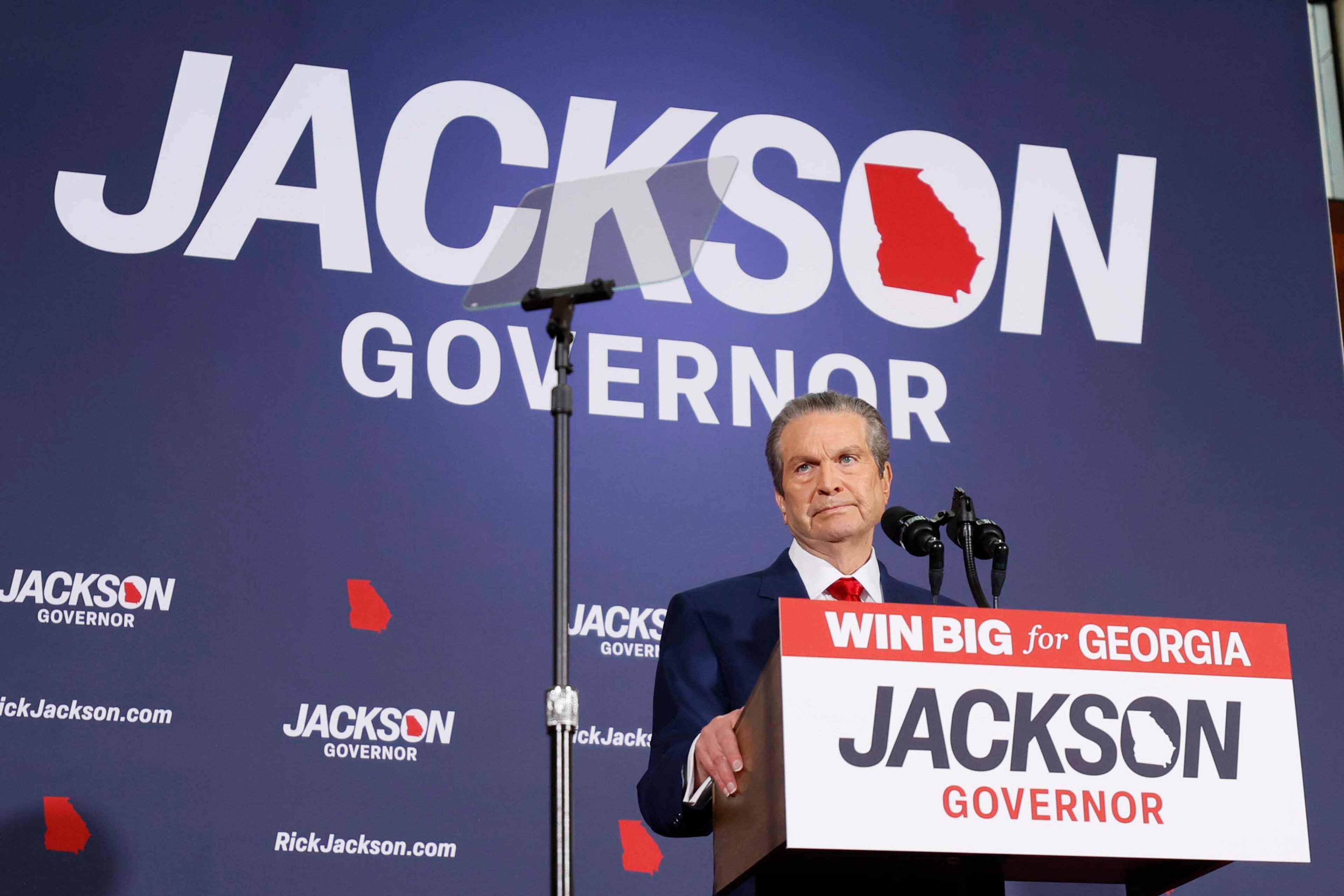 Health care business owner Rick Jackson is a Republican candidate for governor. (Miguel Martinez/AJC)