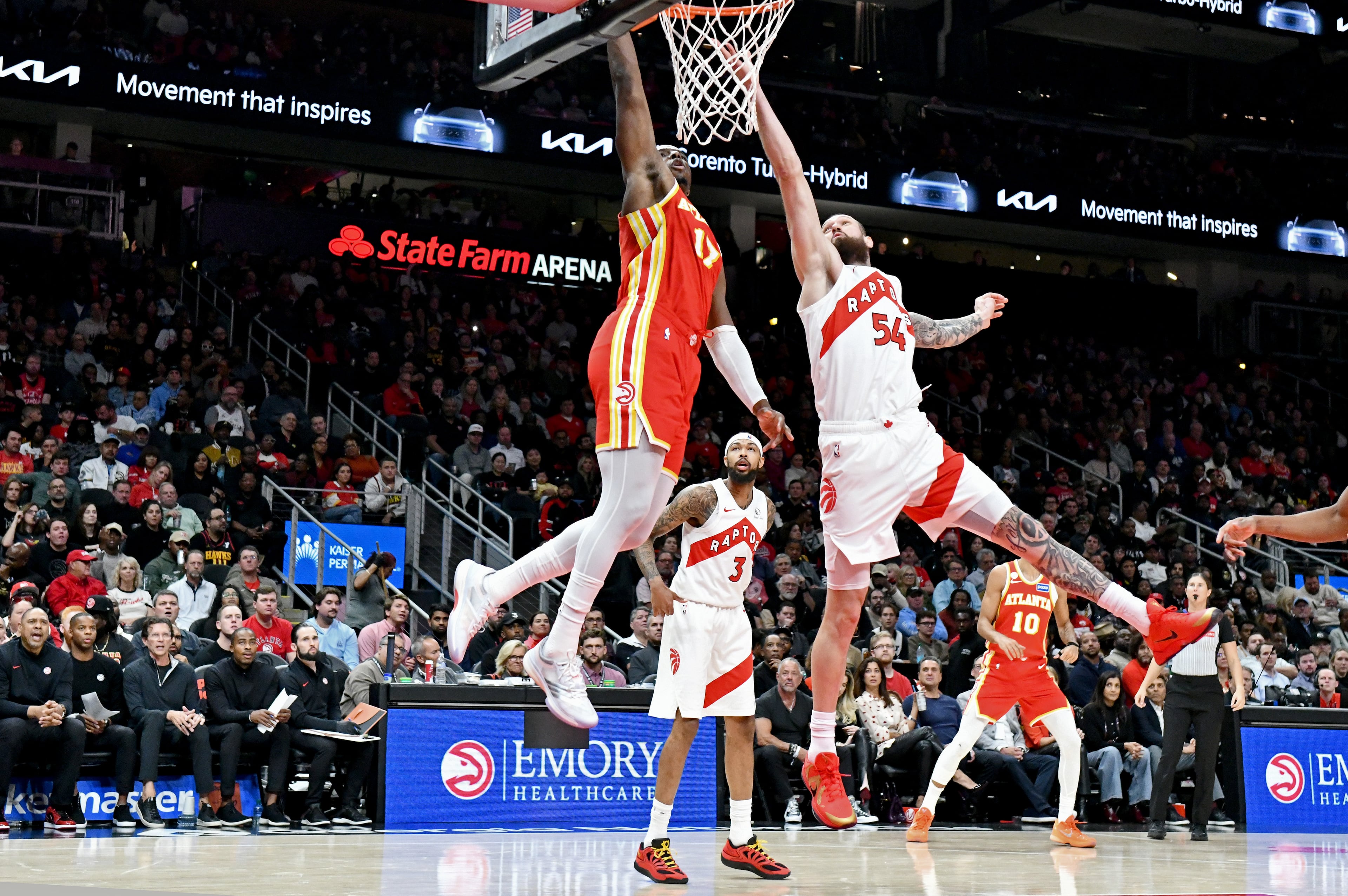 Hawks vs Toronto home opener