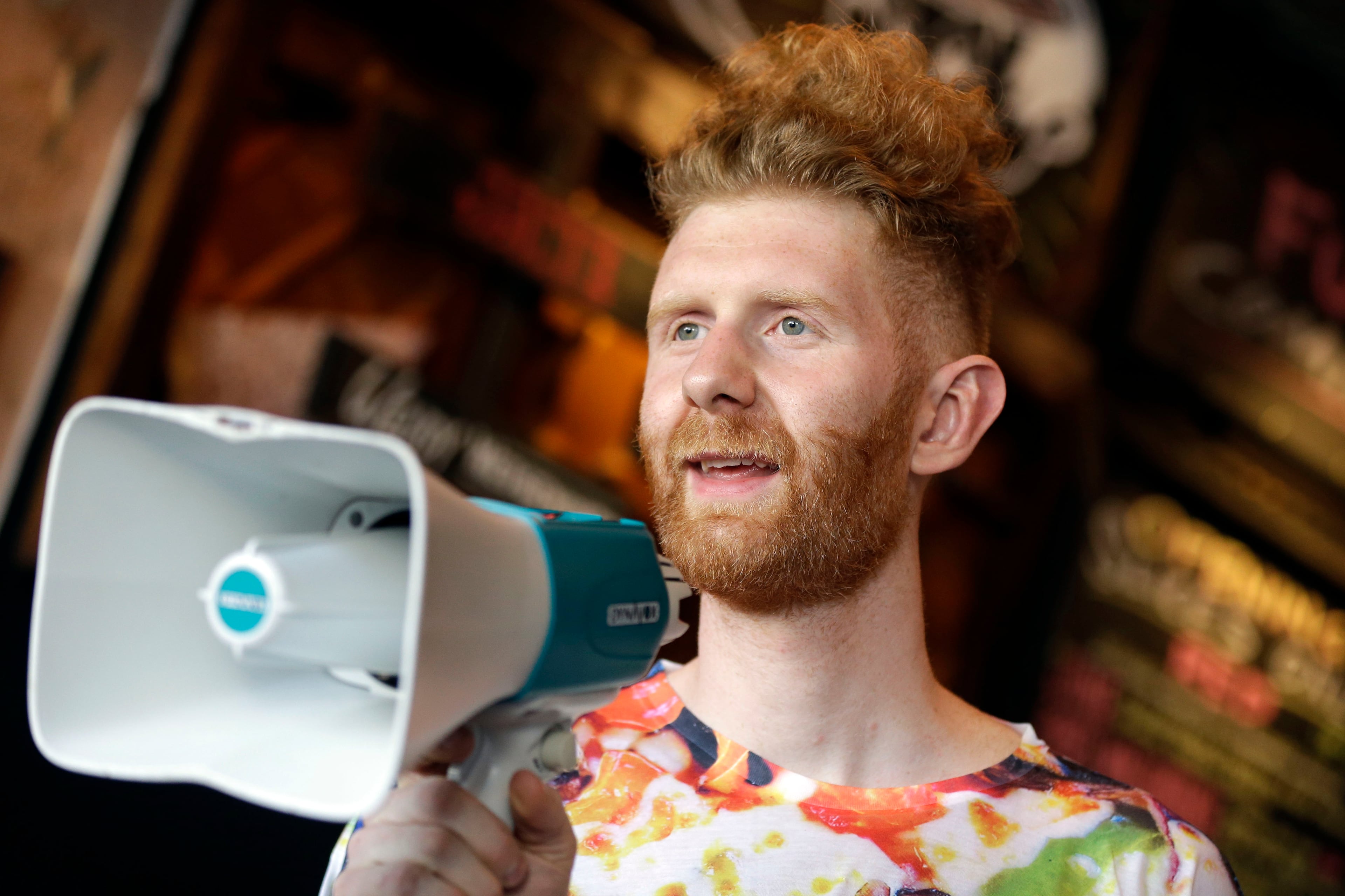 Dwyer holds the Guinness World Record for largest collection of pizza memorabilia.