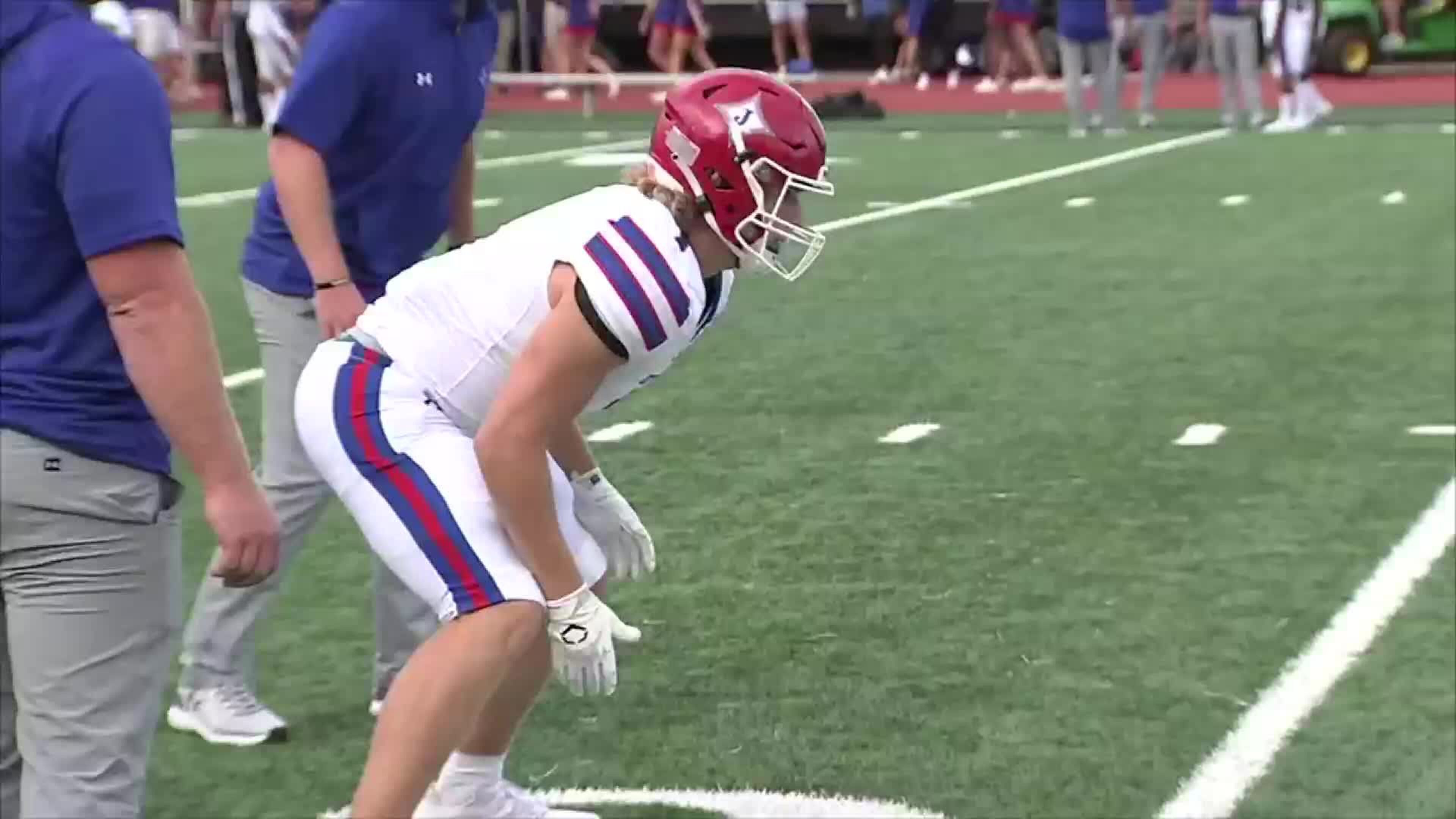 Sammy Brown does it all for Jefferson, ranked as top 5 player in America in 2024 class.