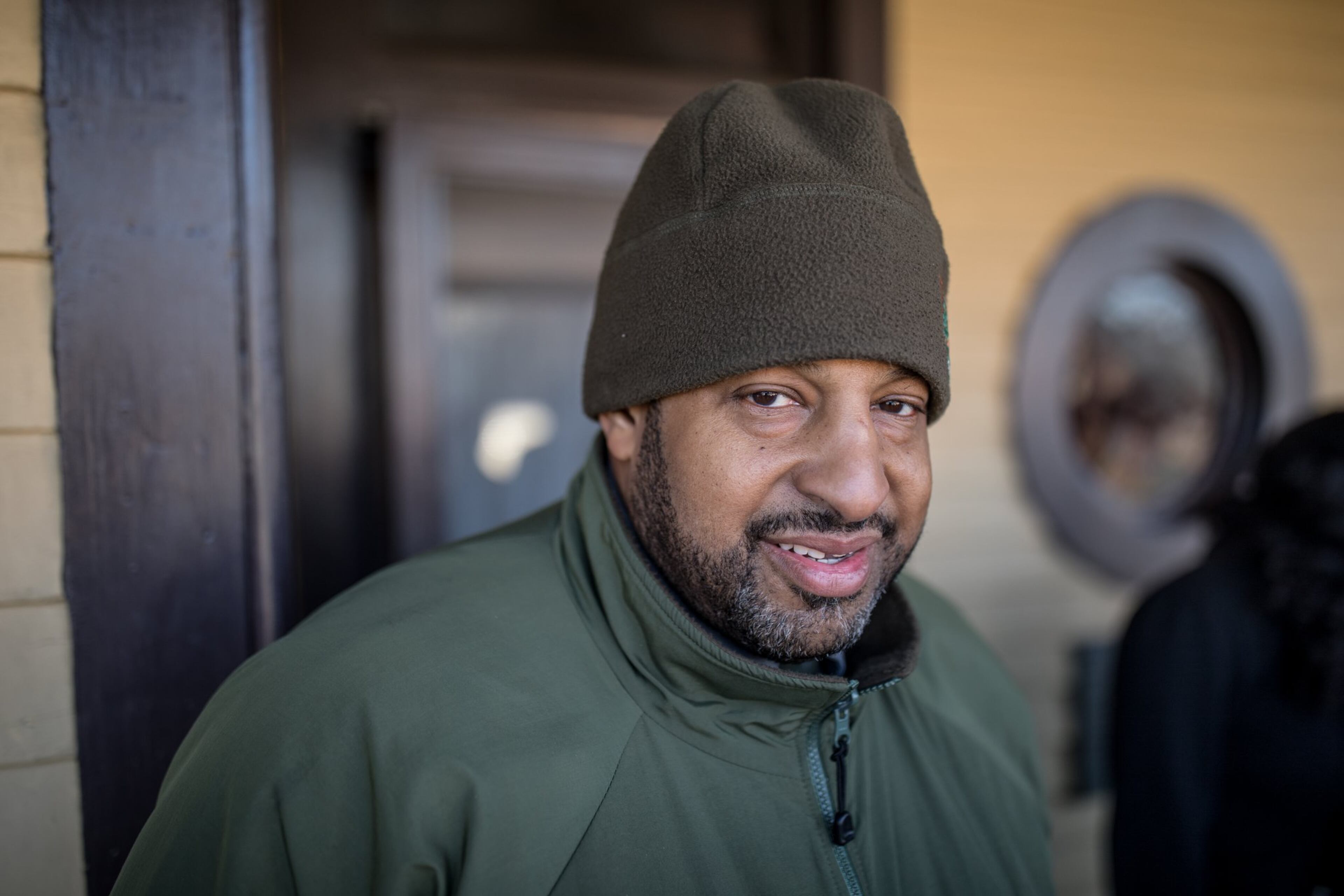 National Park Service ranger Marty Smith, shown at the birthplace of the Rev. Martin Luther King Jr. (RANDEN CAMP / SPECIAL TO THE AJC)