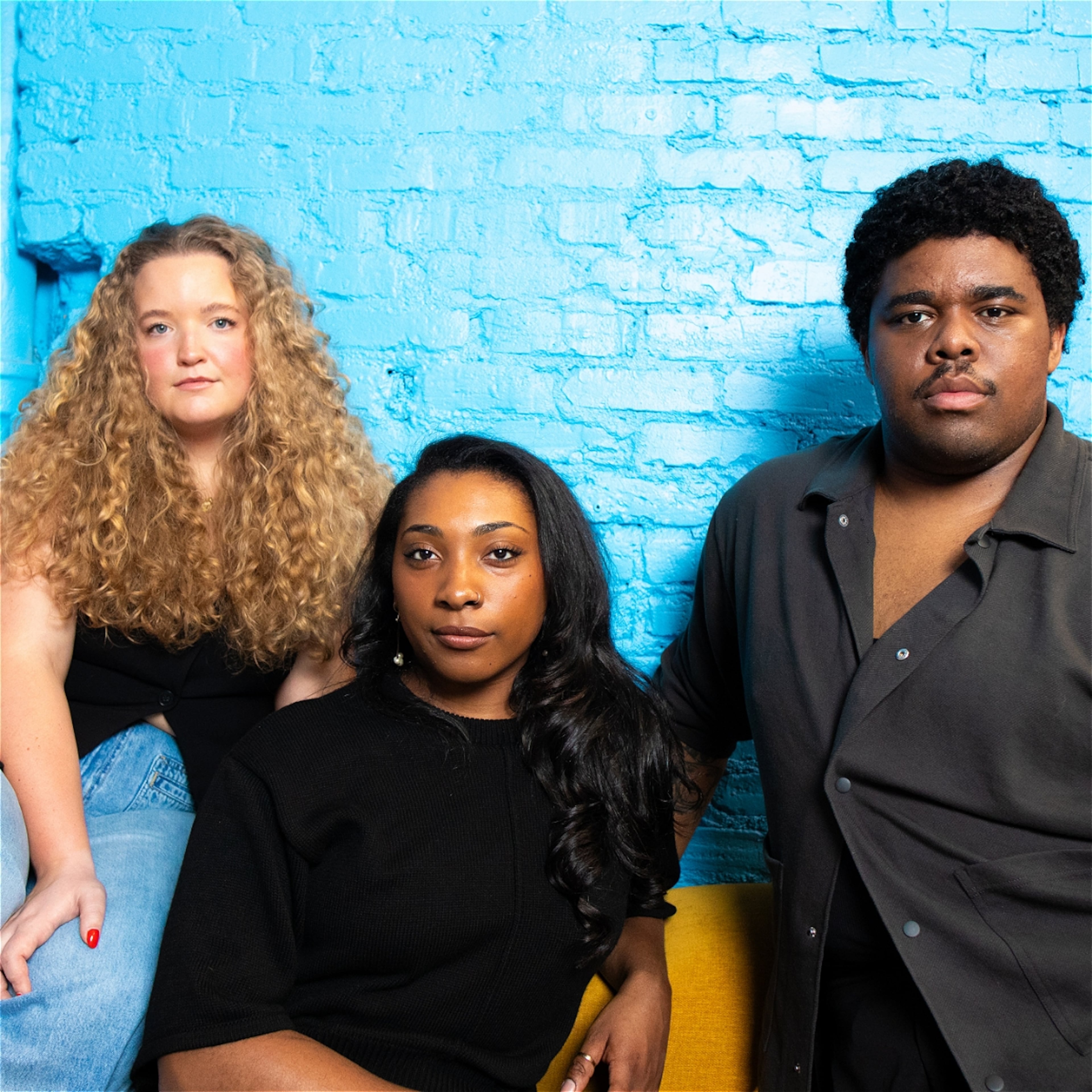 Abby Folds (from left), Danielle Montgomery and Zach Tellez created "Loser Bitches." (Courtesy of Atlanta Fringe Festival)
