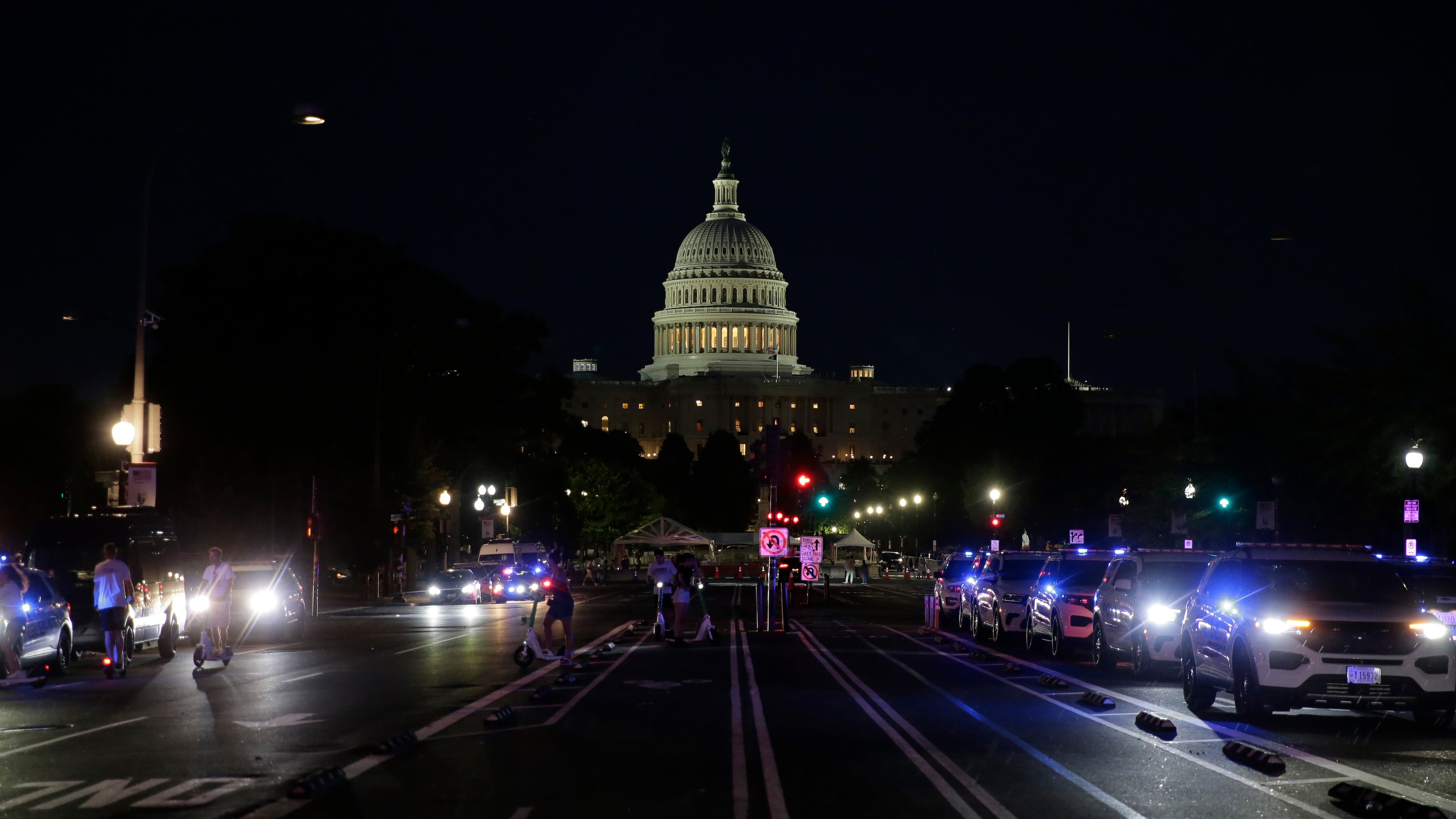 The U.S. Capitol is seen during Independence Day events honoring the nation's 250th anniversary, Saturday, July 4, 2026, in Washington. (AP Photo/Rahmat Gul)